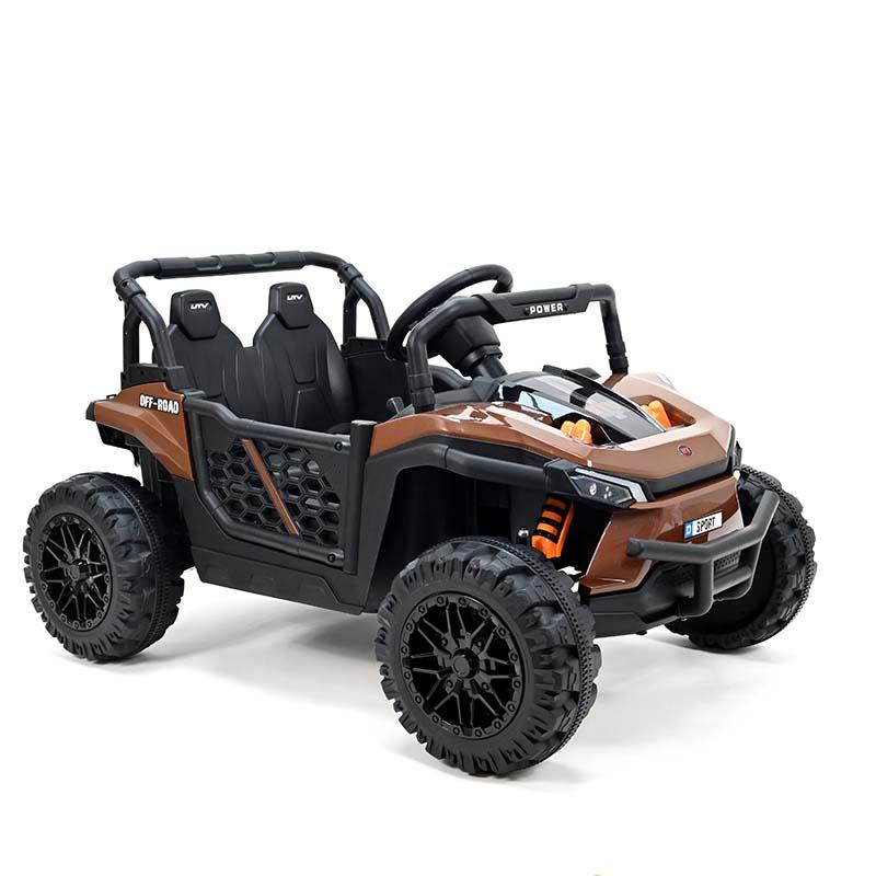 LOCO CROCO Џип на акумулатор спорт кафеав cj015