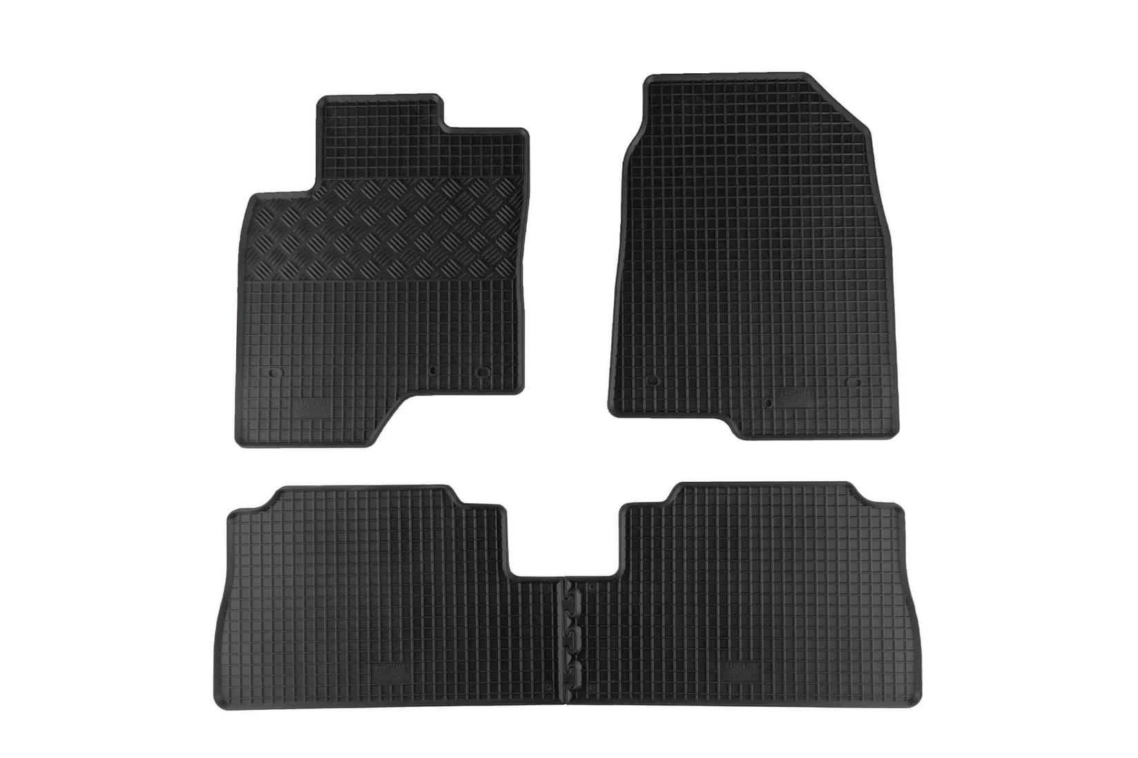 RIGUM Гумени патосници за Opel Antara Chevrolet Captiva 2006-2015 4 дела црни