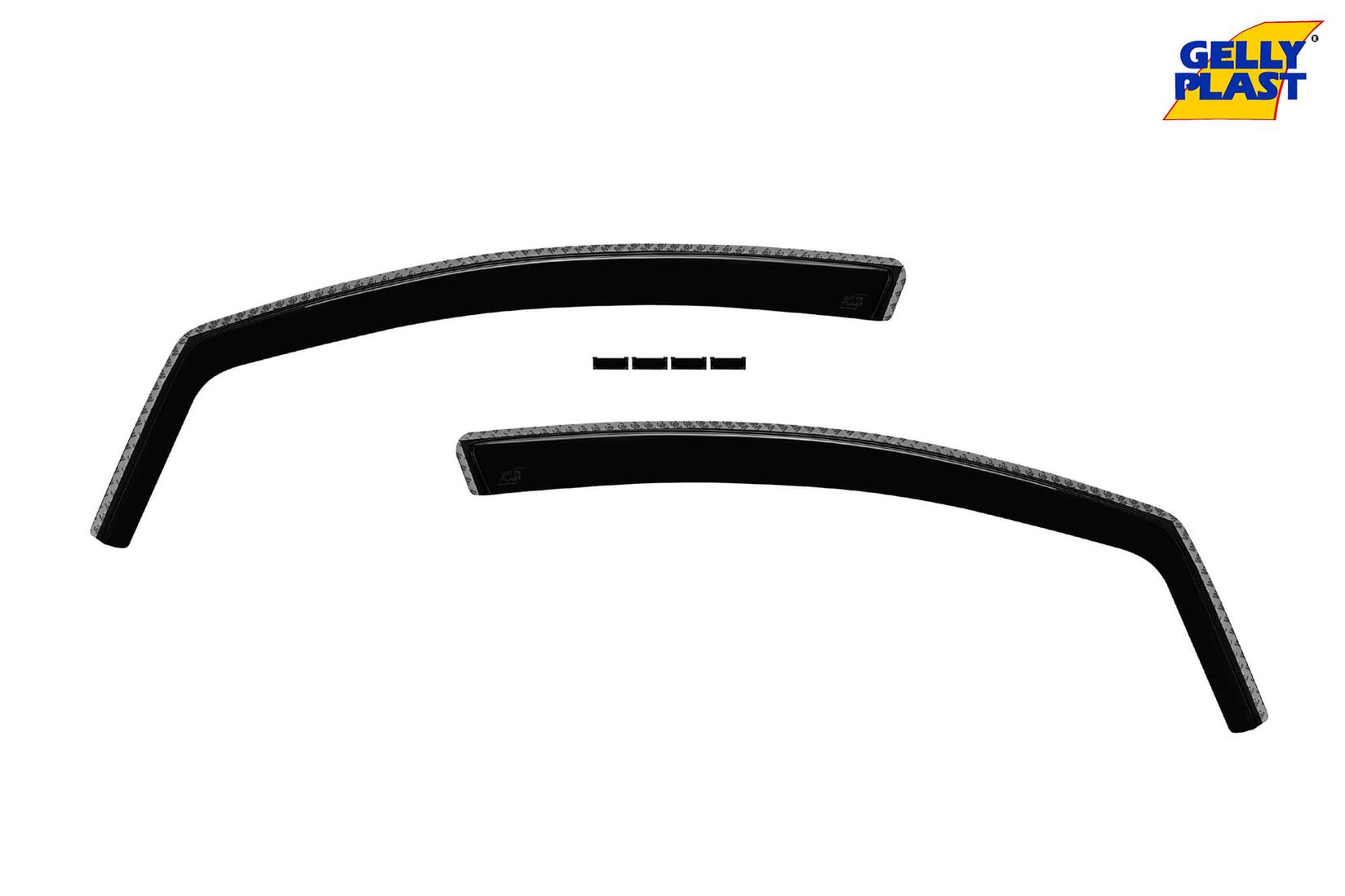 GELLYPLAST Предни ветробрани Gelly Plast за Opel Corsa D 2006-2014 со 5 врати, црни 2 бројки