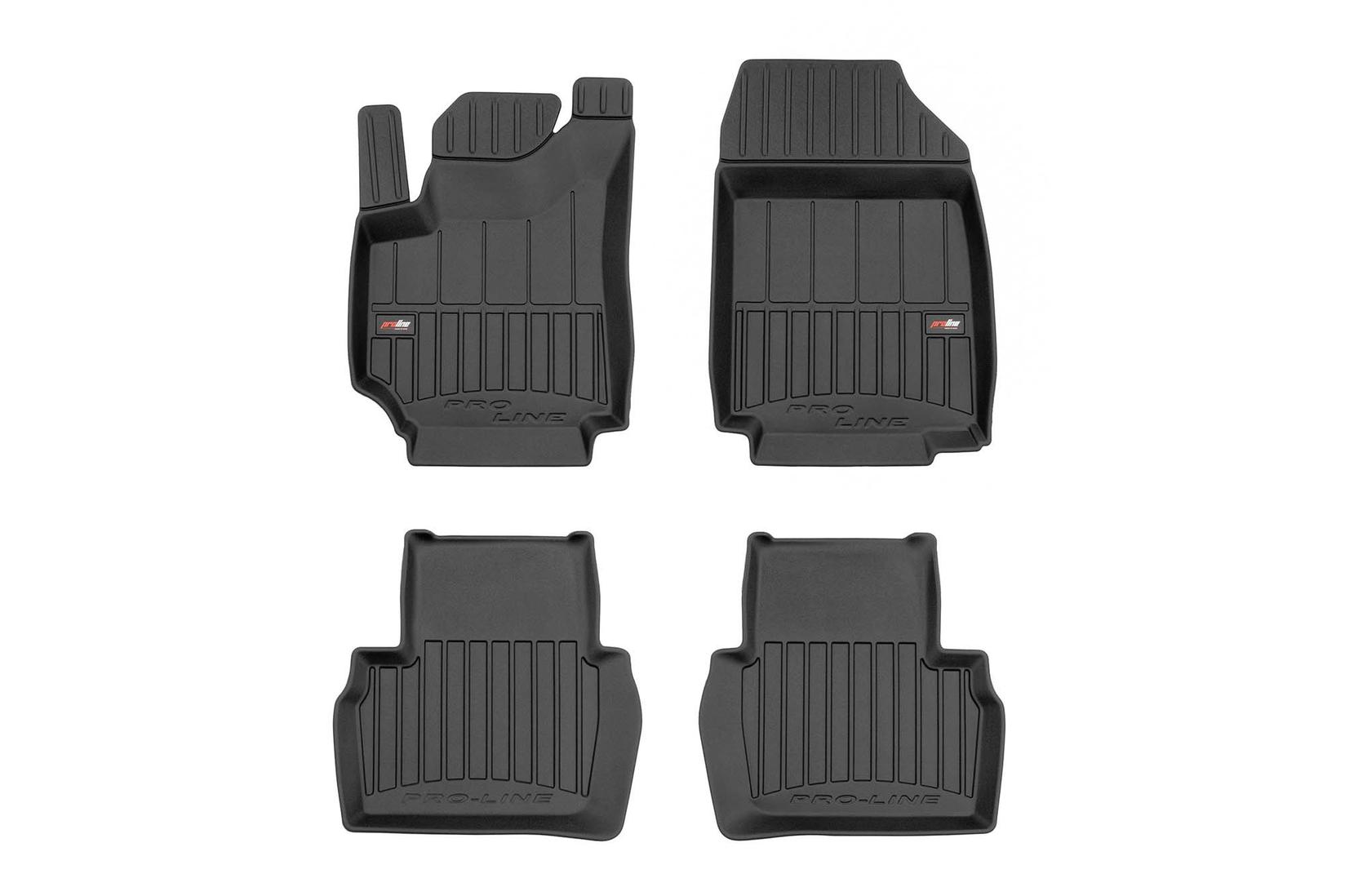 FROGUM 3D Гумени патосници за Fiat Croma караван 2005-2011 4 дела црни