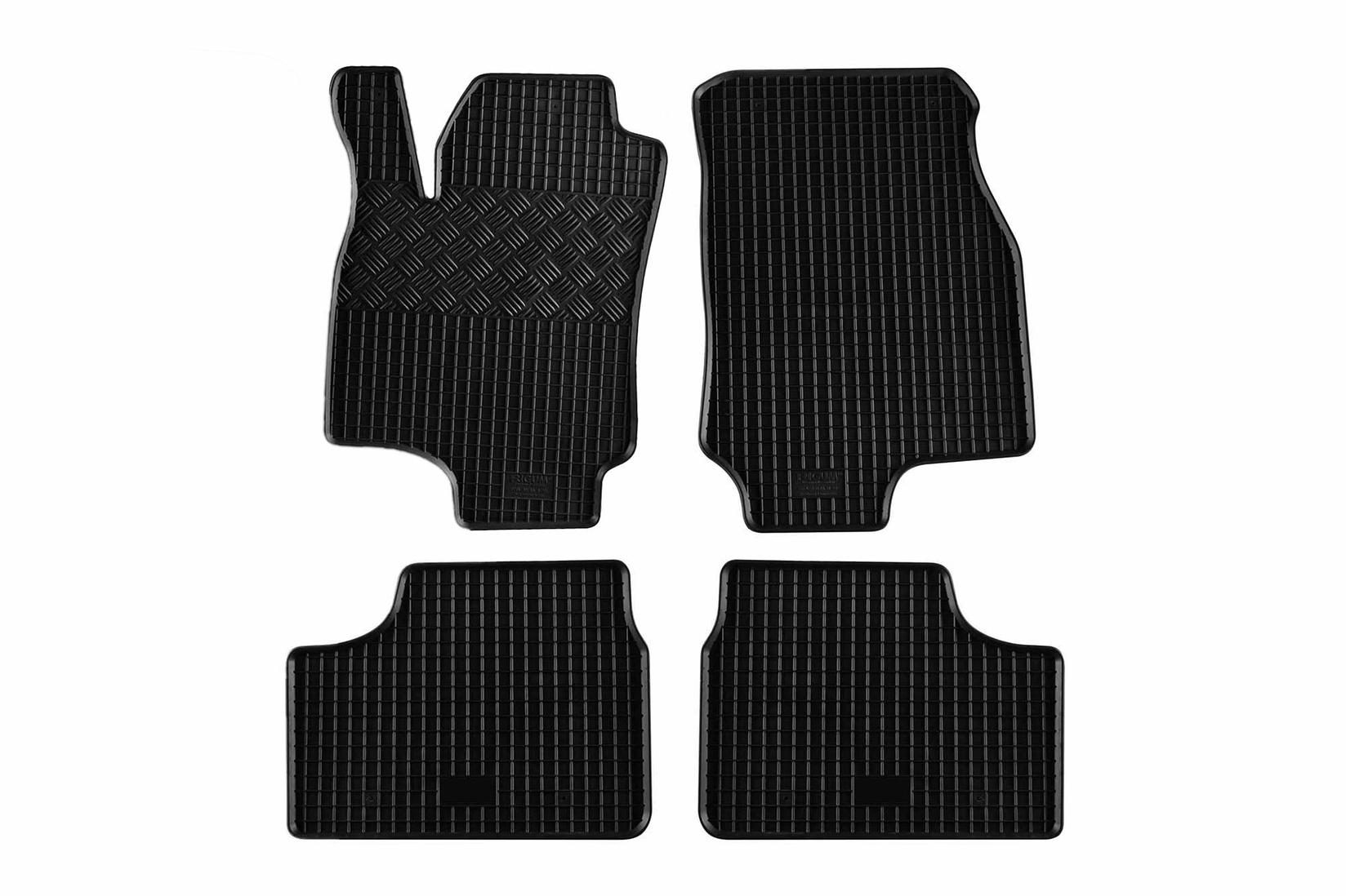 RIGUM Гумени патосници за Opel Astra G 1998-2004 4 дела црни