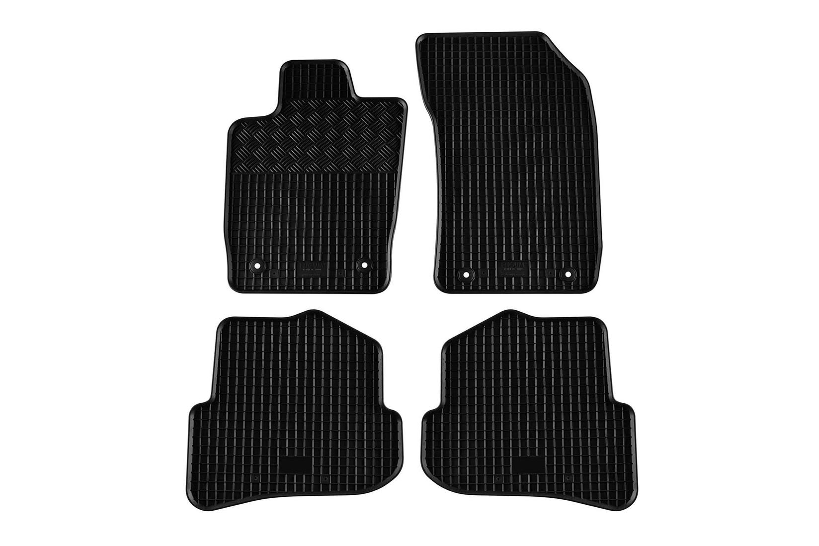 RIGUM Гумени патосници за Audi A1 2010-2018 4 дела црни