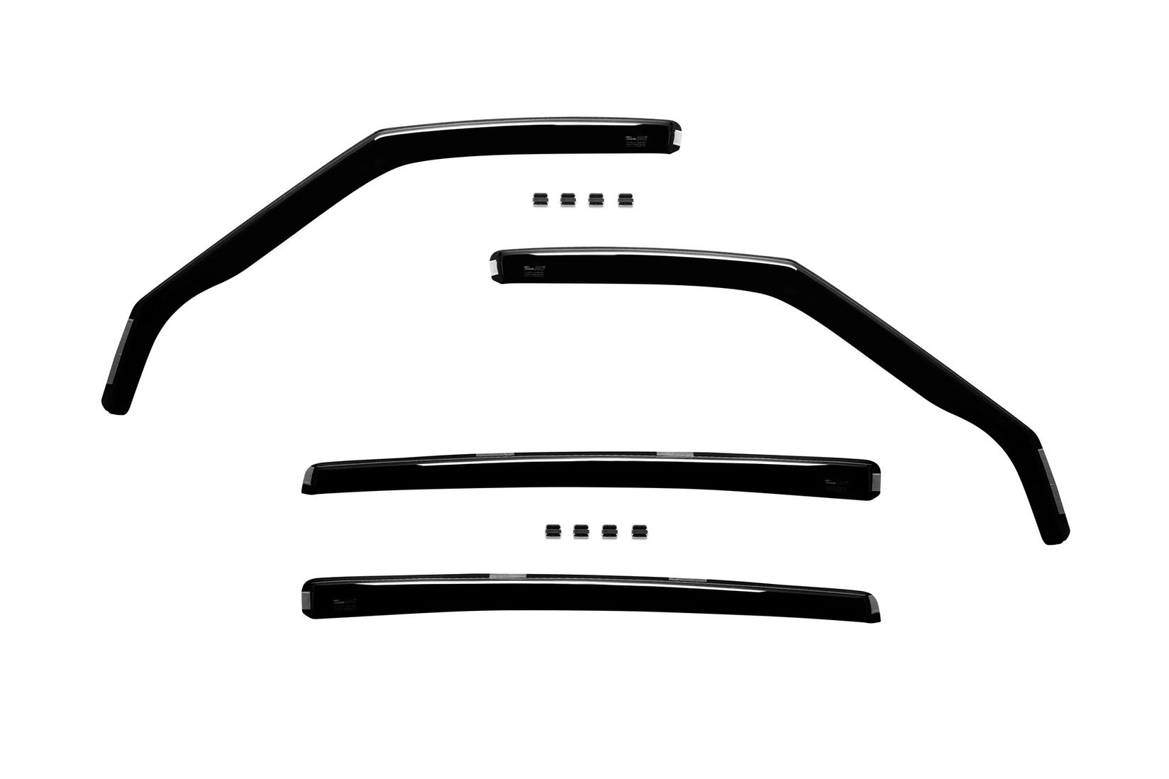 HEKO Комплет ветробрани Heko за Ford S-Max 5 врати 2010-2015 4 бр.