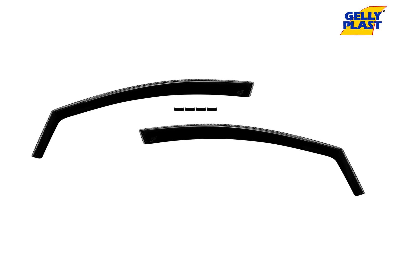 GELLYPLAST Предни ветробрани Gelly Plast за Toyota Corolla Verso 2004-2009 со 4 врати, црни 2 бројки