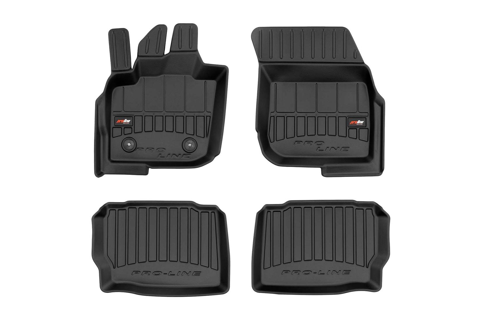 FROGUM 3D Гумени патосници за Ford Mondeo 2015-2022 4 дела црни