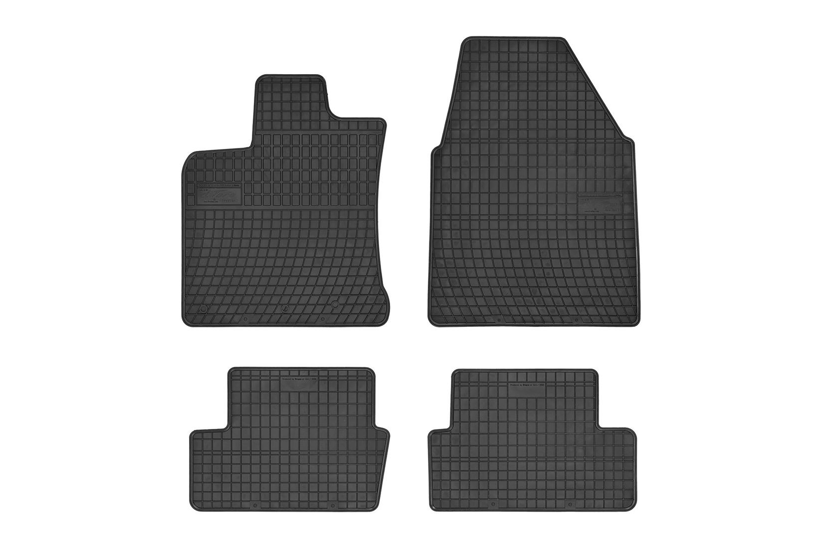 FROGUM Гумени патосници за Nissan Qashqai 2007-2013 4 дела црни
