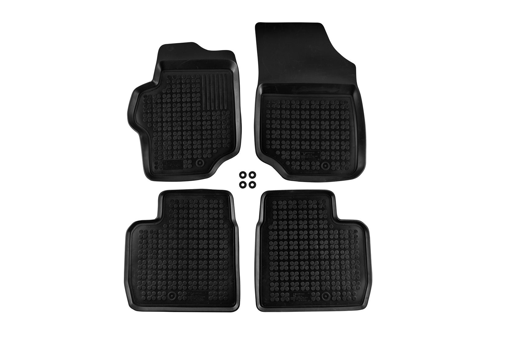 REZAW-PLAST Гумени патосници за Citroen C-Elysee по 2013 година Peugeot 301 по 2012 година 4 дела црни