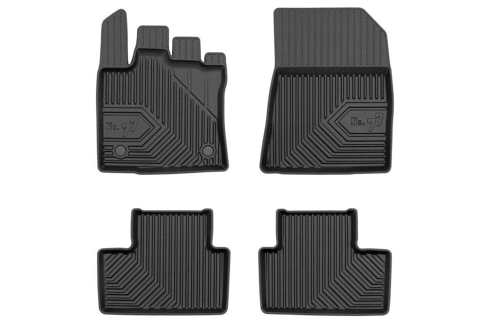 FROGUM 2.5D Гумени патосници модел 77 за Renault Captur по 2019 година 4 дела црни