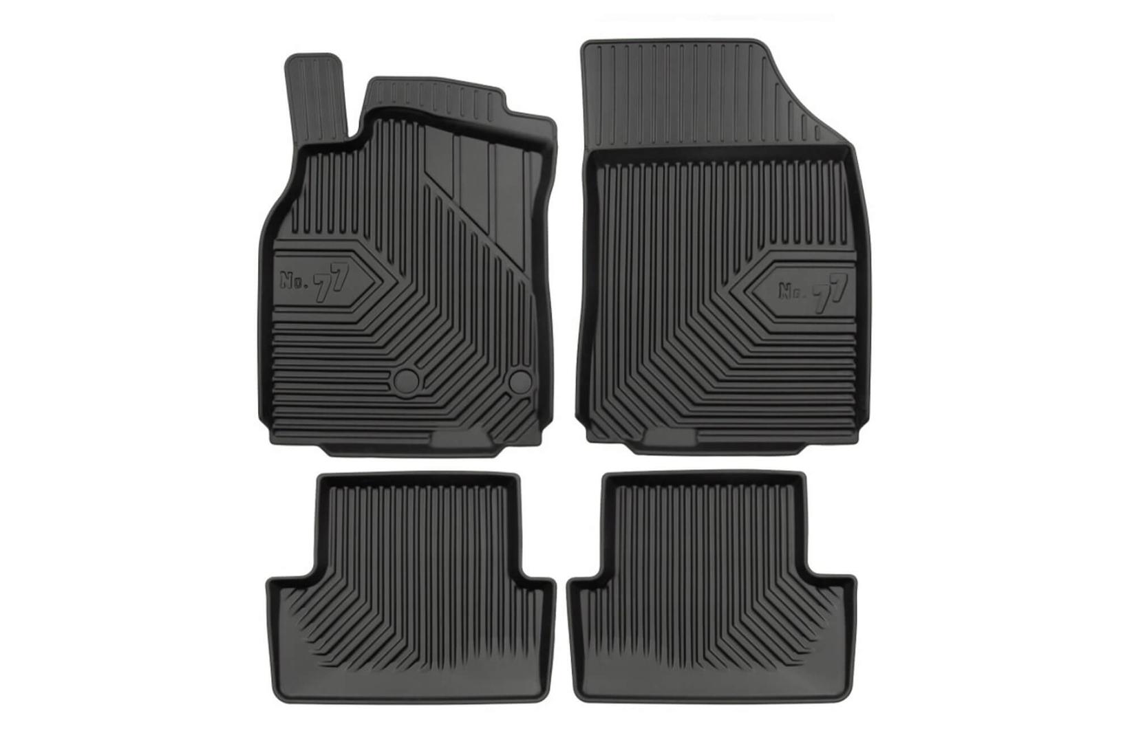 FROGUM 2.5D Гумени патосници модел 77 за Renault Megane 2008-2015 4 дела црни