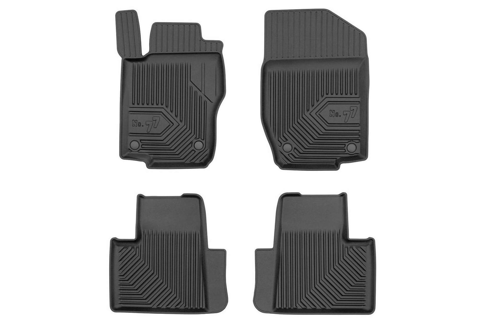 FROGUM 2.5D Гумени патосници модел 77 за Mercedes Gl X164 2006-2012 со 7 места 4 дела црни
