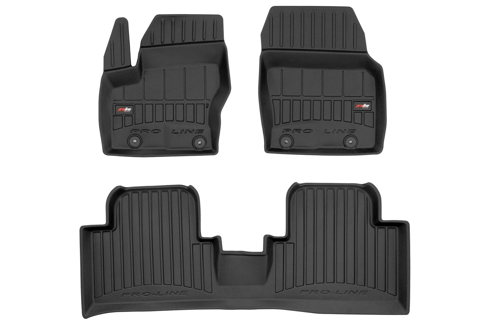 FROGUM 3D Гумени патосници за Ford Grand C-Max II 2010-2019 3 дела црни