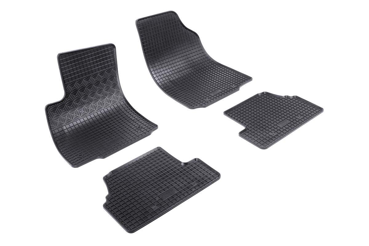 RIGUM Гумени патосници за Chevrolet Trax по 2013 година Opel Mokka по 2012 година 4 дела црни