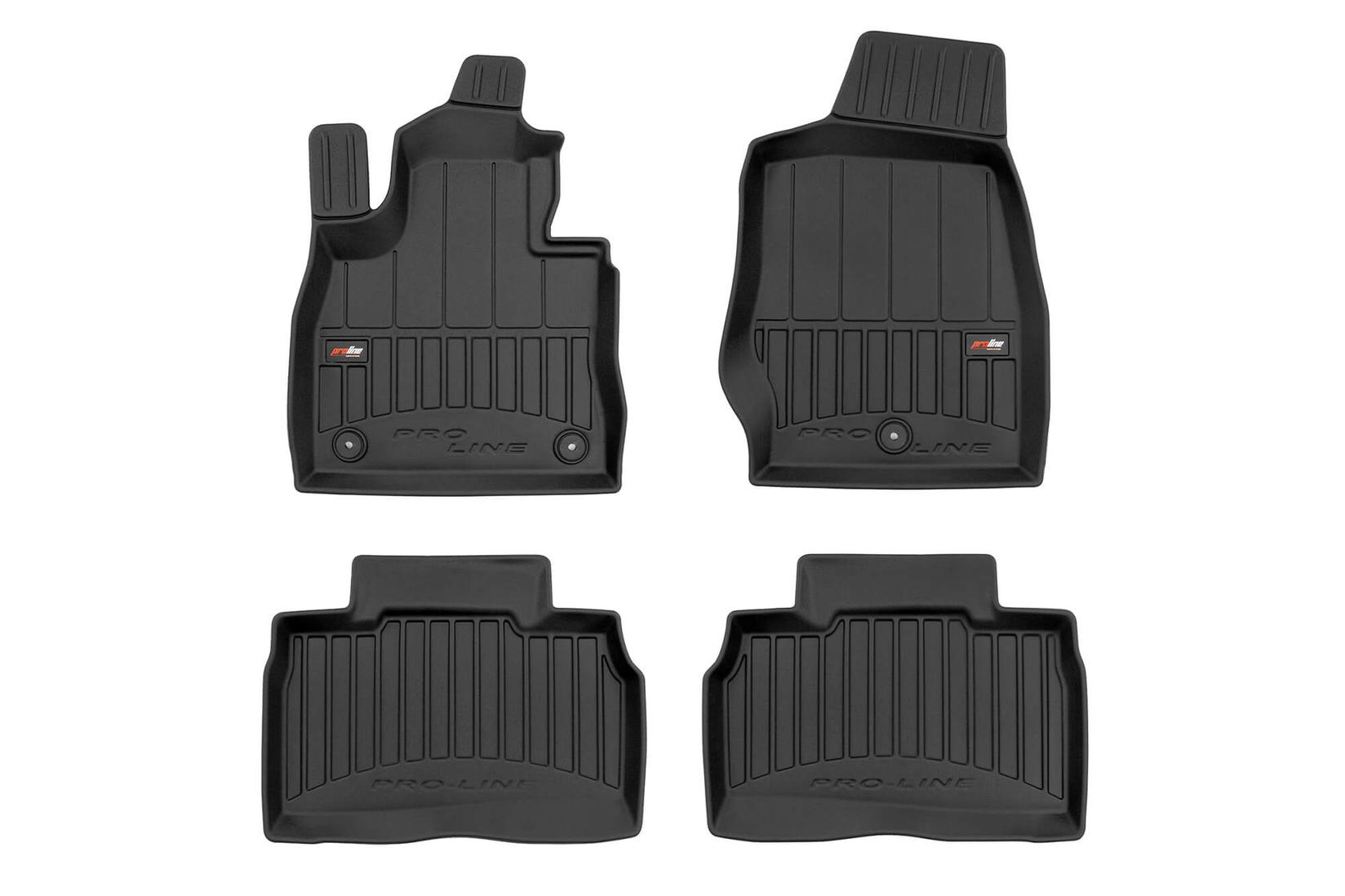 FROGUM 3D Гумени патосници за Ford Explorer VI по 2019 година 4 дела црни