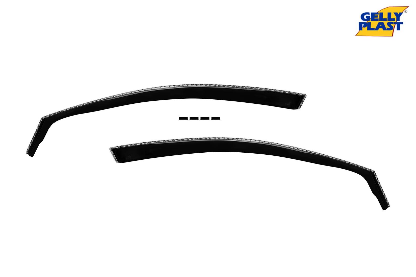 GELLYPLAST Предни ветробрани Gelly Plast за Kia Sportage 2010-2015, црни 2 бројки