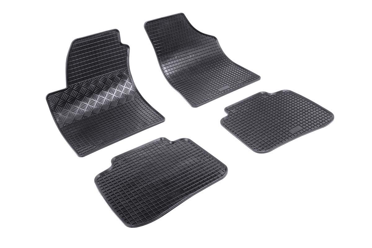 RIGUM Гумени патосници за Kia Cerato по 2004 година 4 дела црни