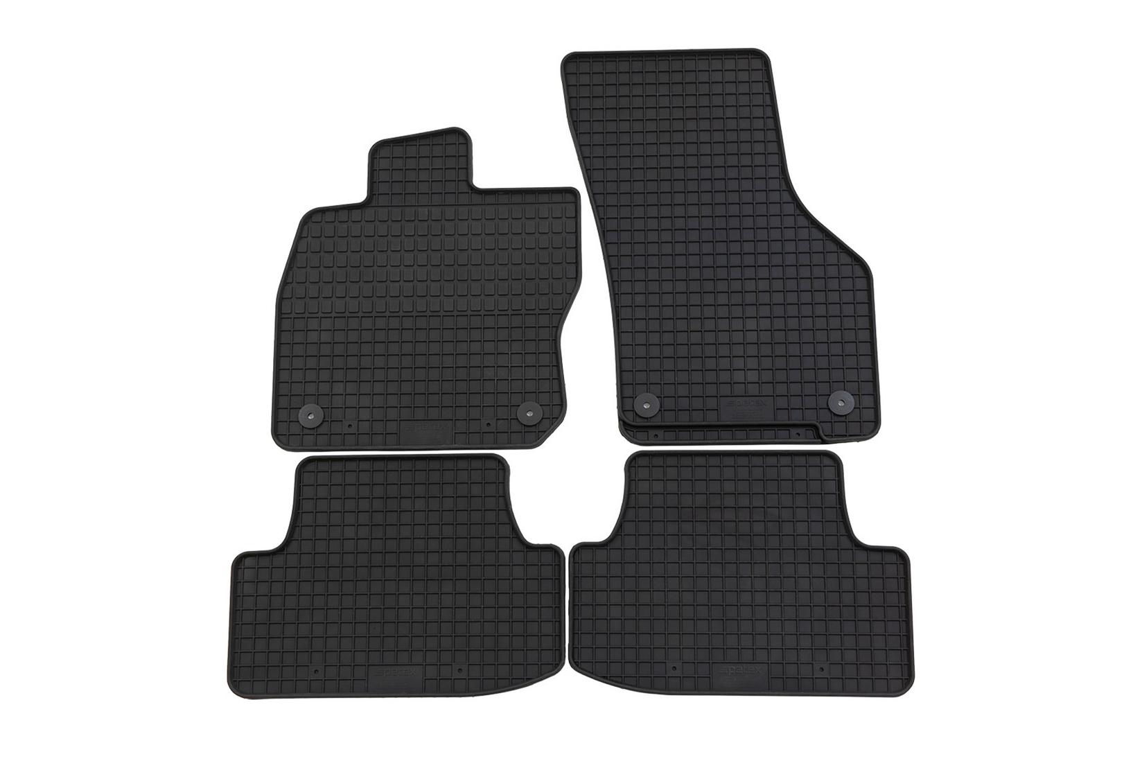 PETEX Гумени патосници за Audi A3 седан Sportback по 2020 година 4 дела црни