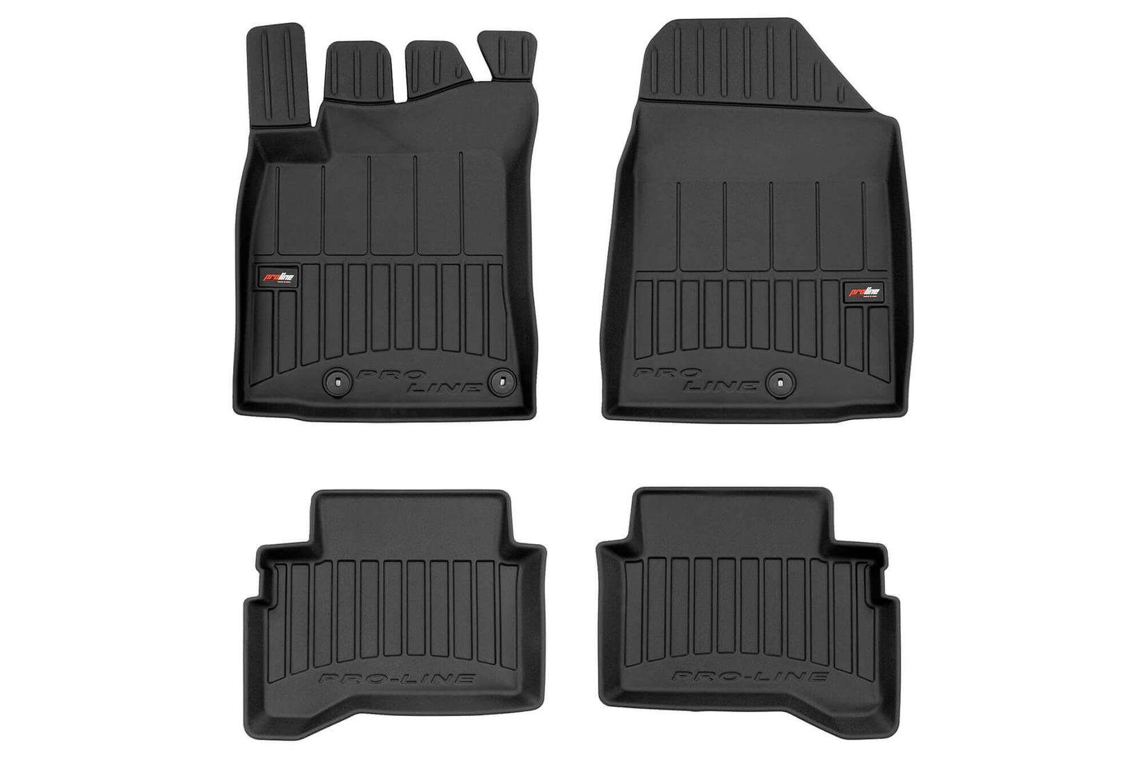 FROGUM 3D Гумени патосници за Hyundai Ioniq Hybrid 2016-2021 4 дела црни