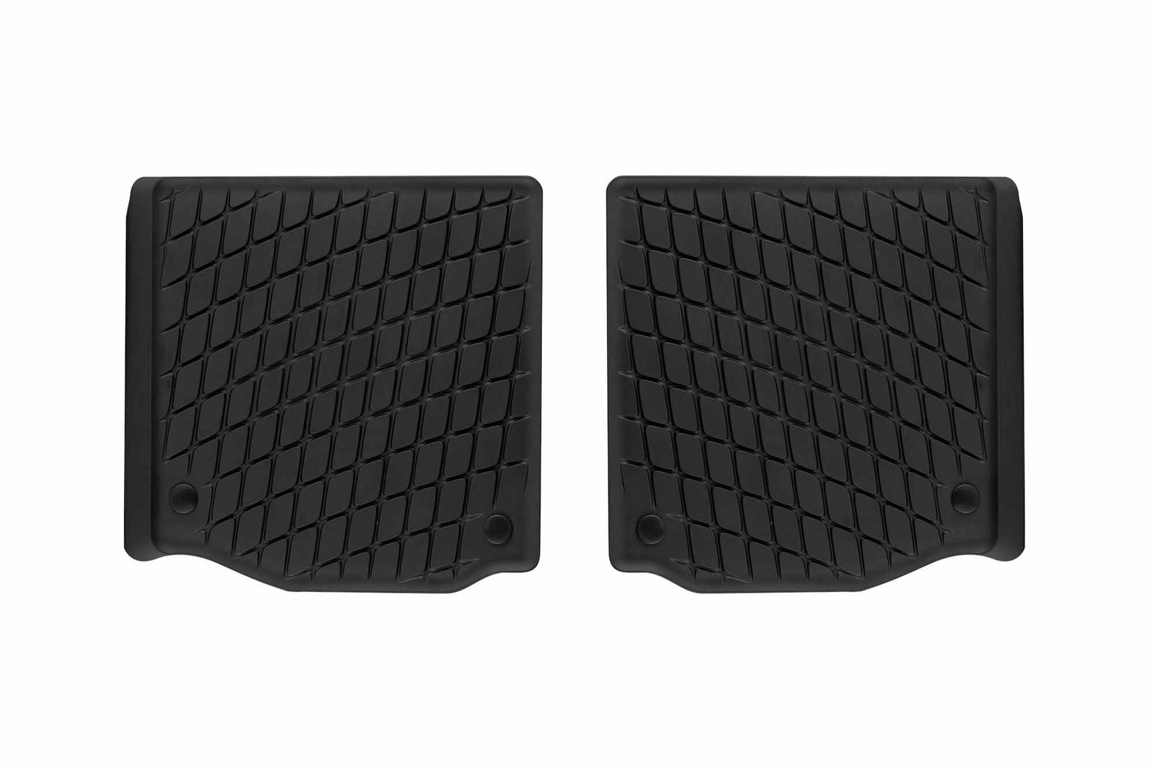 MERCEDES-BENZ Гумени патосници Dynamic за Mercedes GLS Maybach X167 по 2020 година задни 2 бројки црни