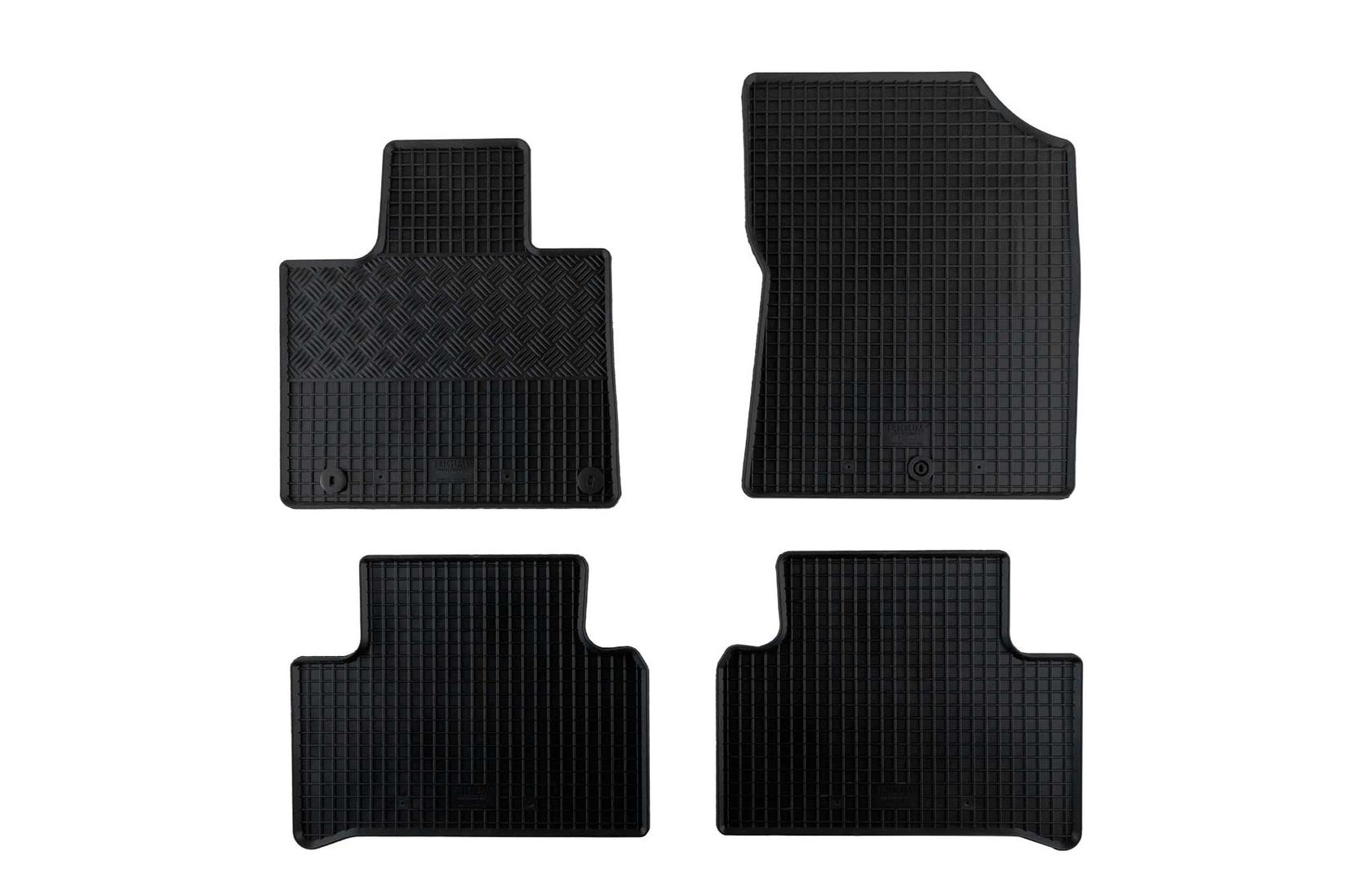 RIGUM Гумени патосници за Kia Sorento по 2020 година 4 дела црни