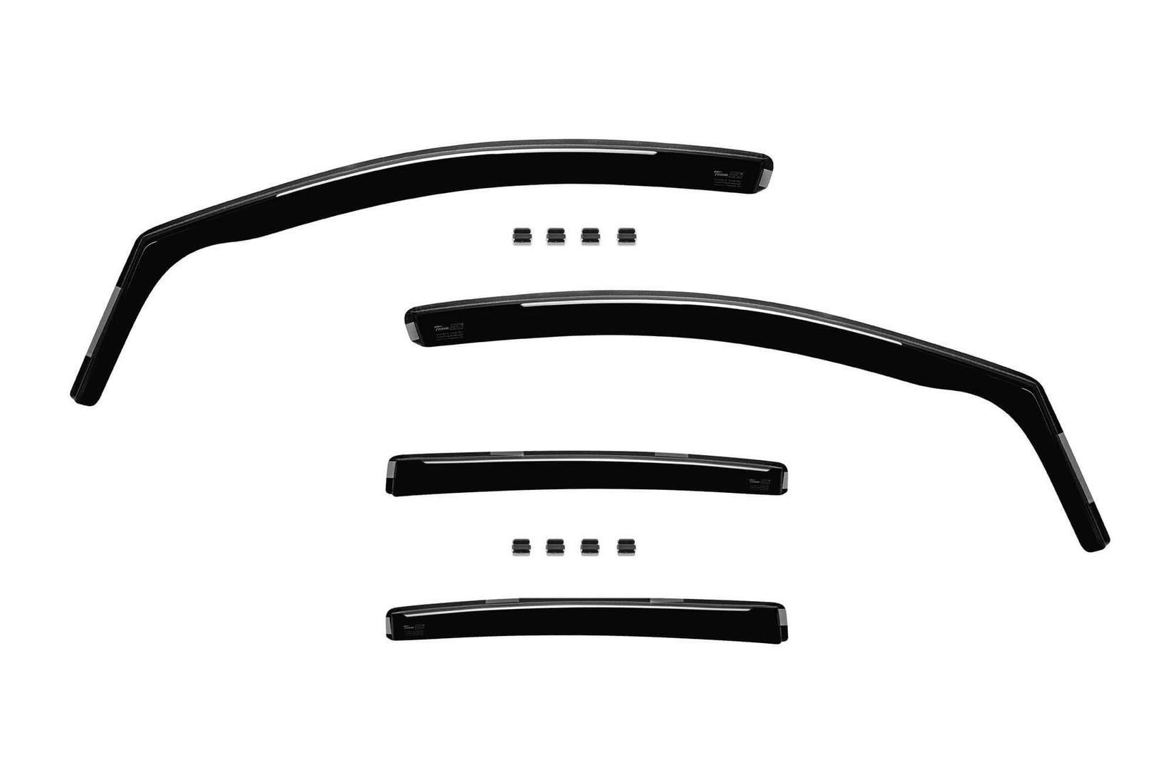 HEKO Комплет ветробрани Heko за Subaru Impreza хечбек по 2017 , затемнети, 4 бројки