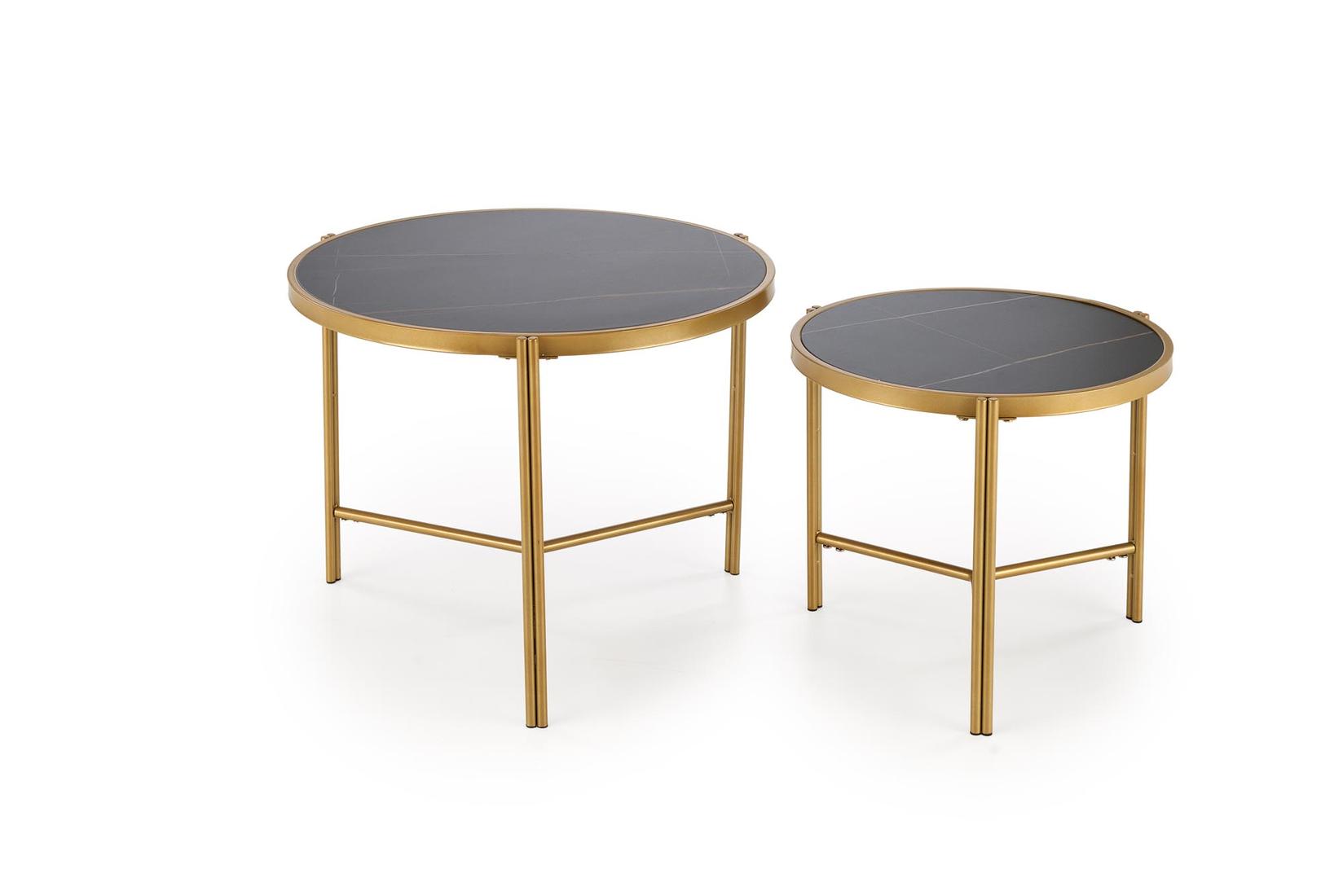 МЕБЕЛ ВИ Клуб маси сет фатима црна