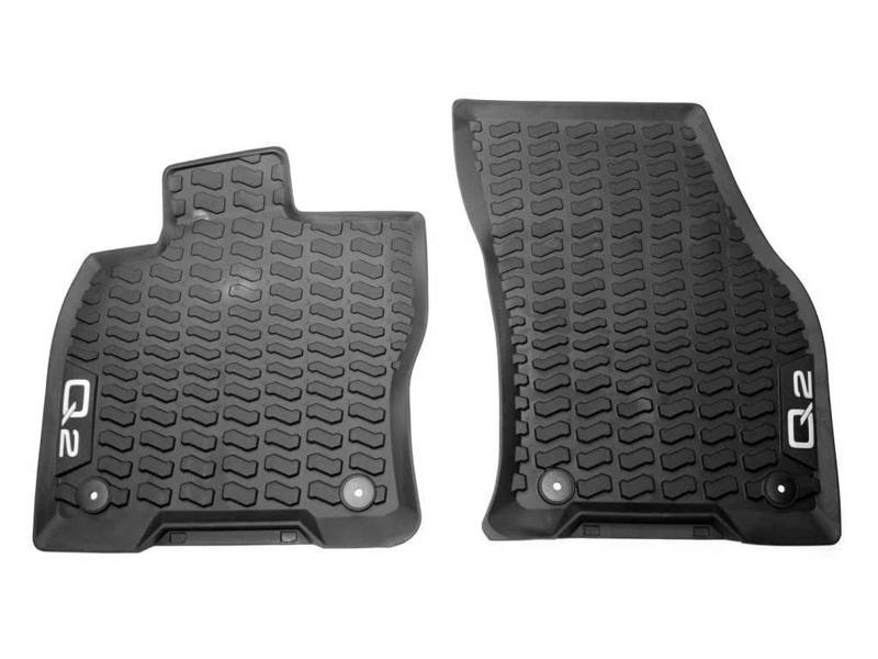 VW AG Предни Гумени патосници за Audi Q2 2016-2022 2 дела црни