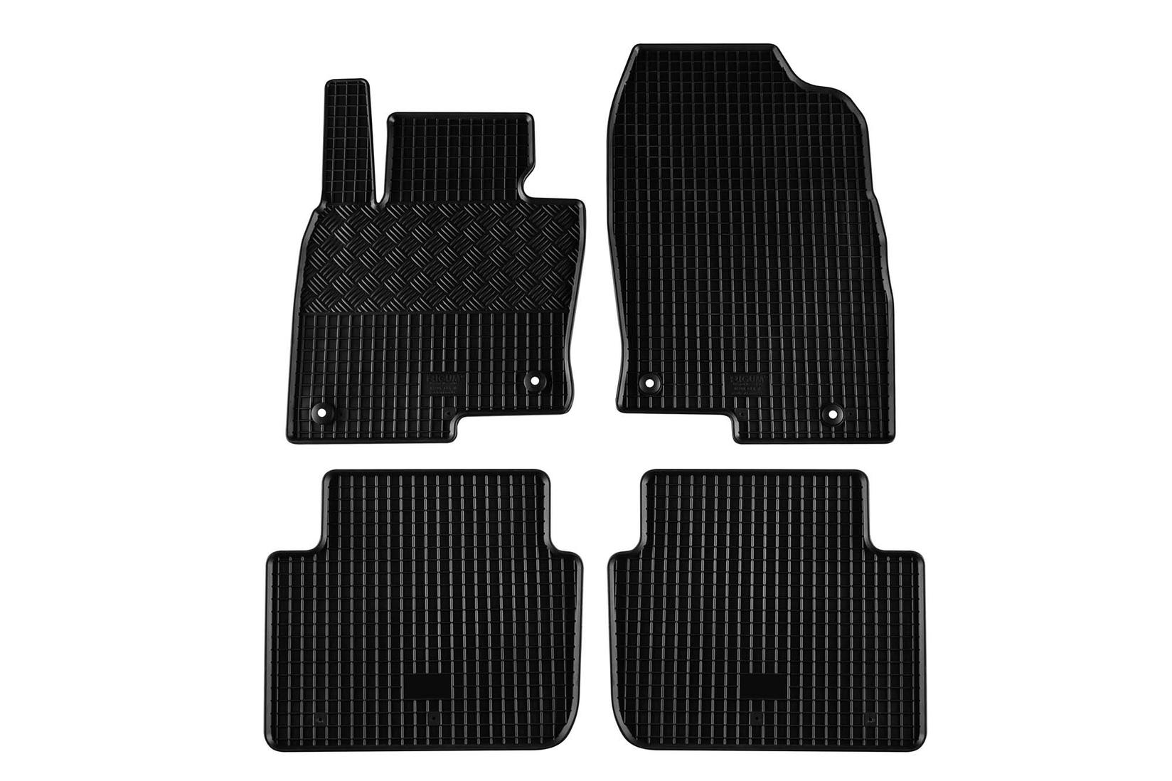 RIGUM Гумени патосници за Mazda CX-5 2017-2022 CX-5 по 2022 година 4 дела црни