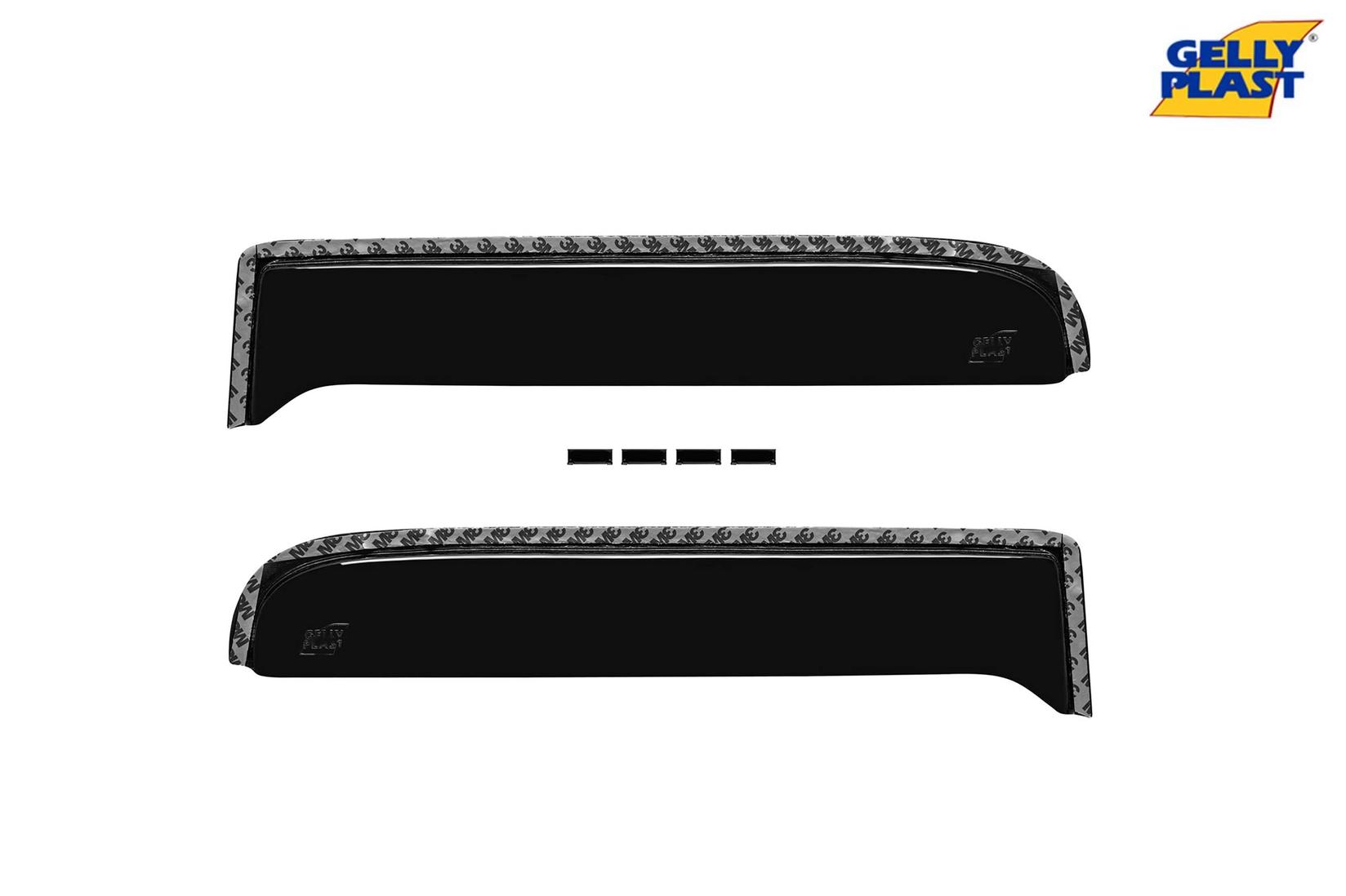 GELLYPLAST Предни ветробрани Gelly Plast за Ford Transit 2000-2014, 2 бр., црни