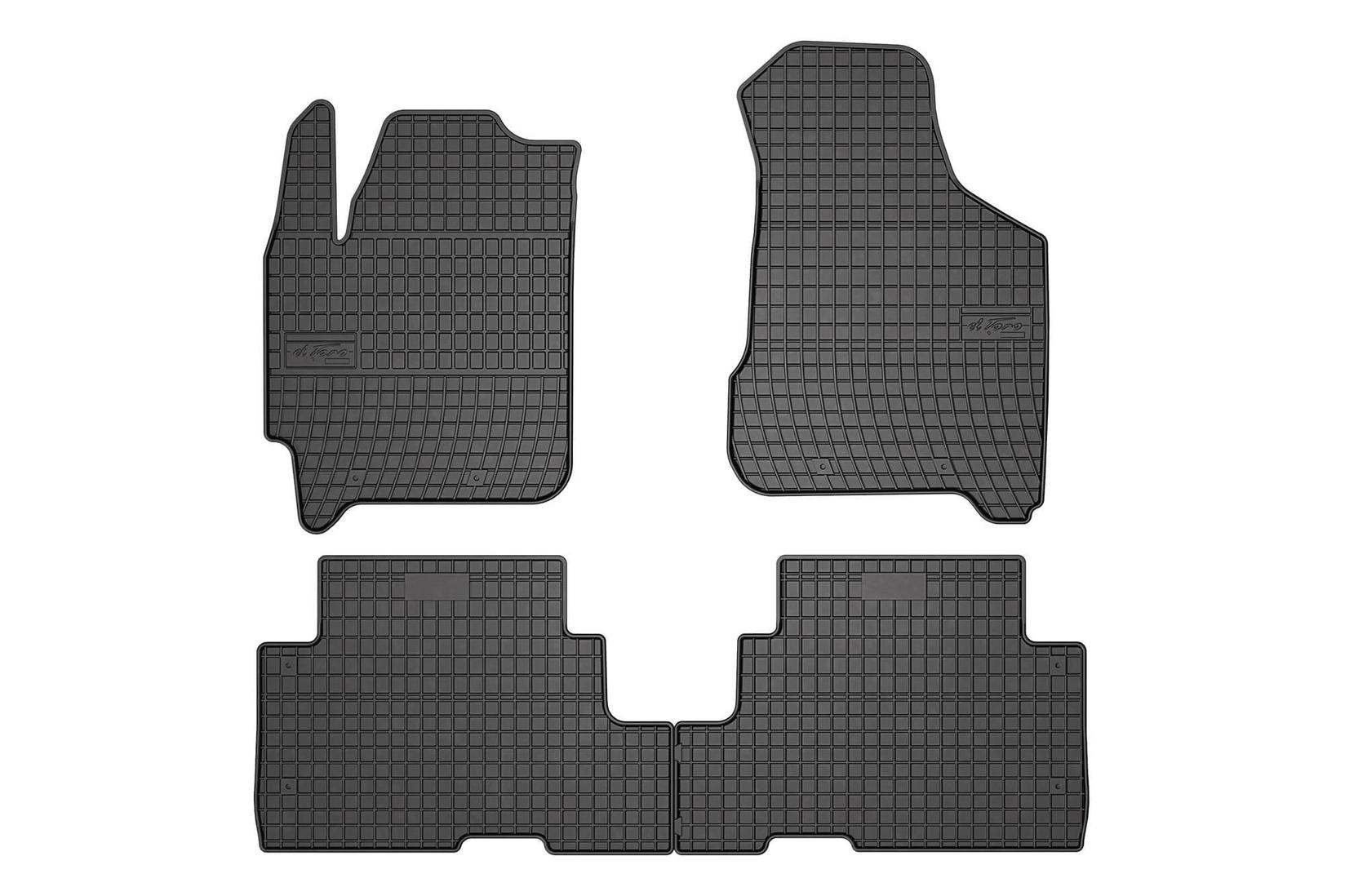 FROGUM Гумени патосници за Kia Carens 2002-2006 4 дела црни