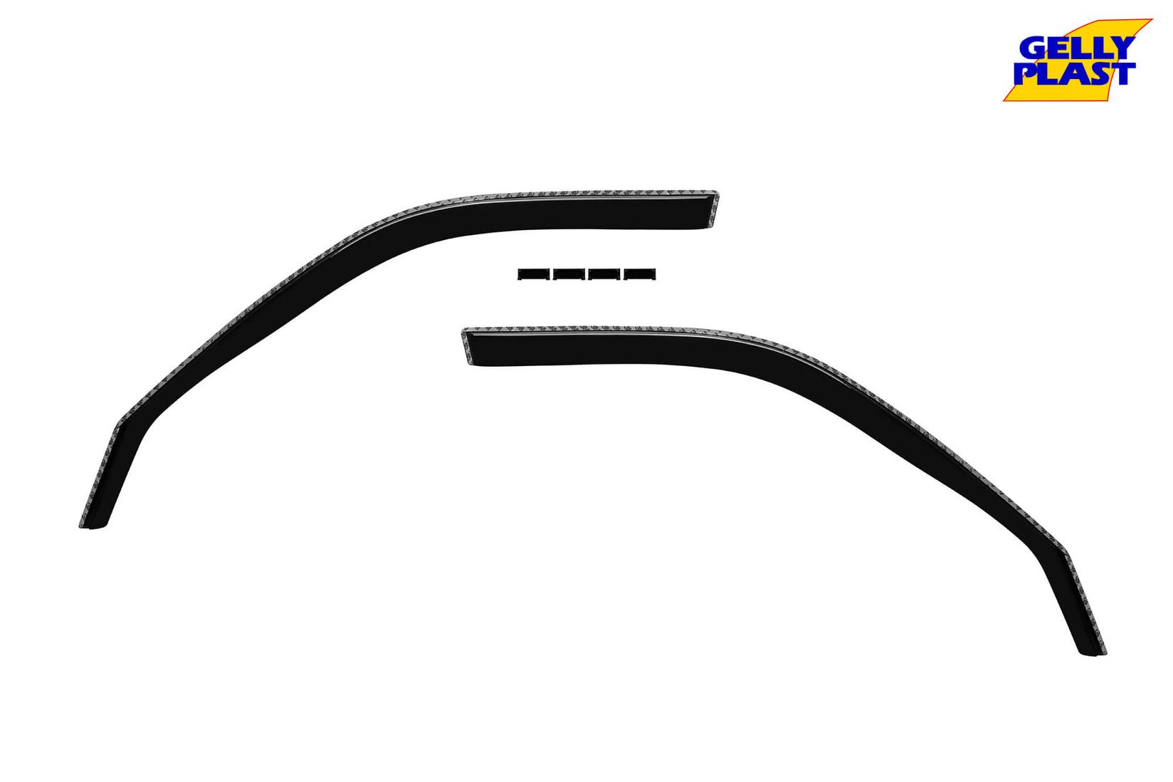 GELLYPLAST Предни ветробрани Gelly Plast за Citroen C4 Picasso 2013-2019 со 5 врати, Grand Picasso 2013-2021, црни 2 бројки