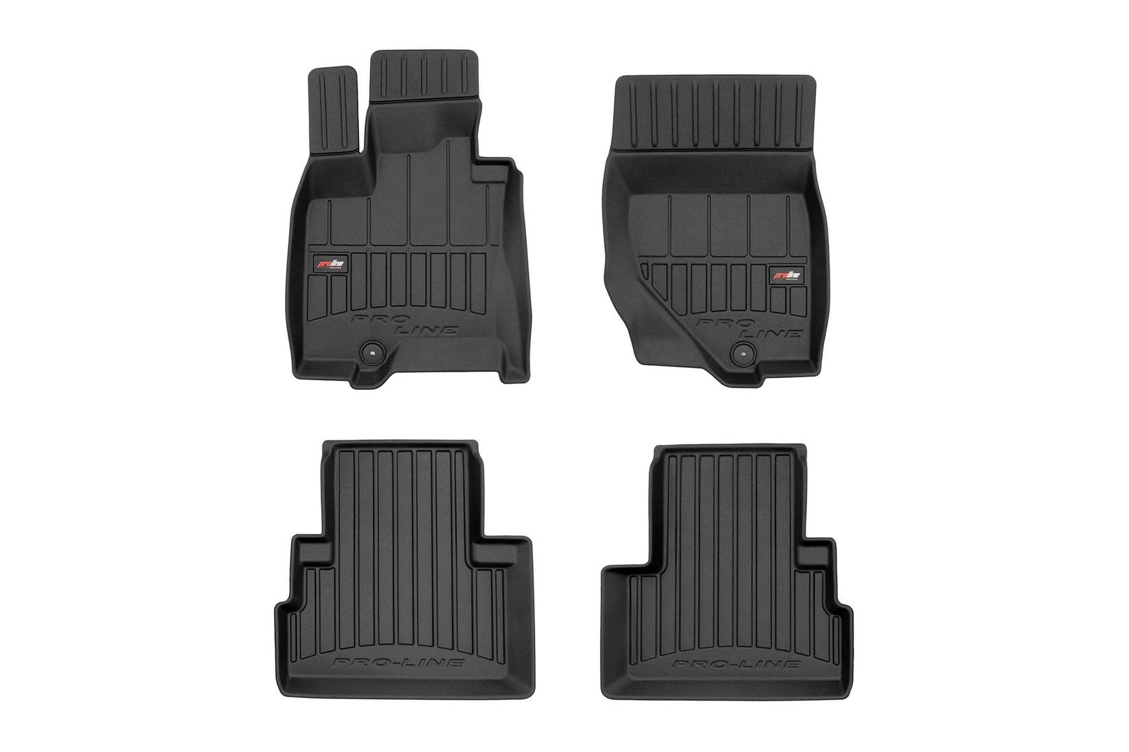 FROGUM 3D Гумени патосници за Infiniti QX70 2013-2017 4 дела црни