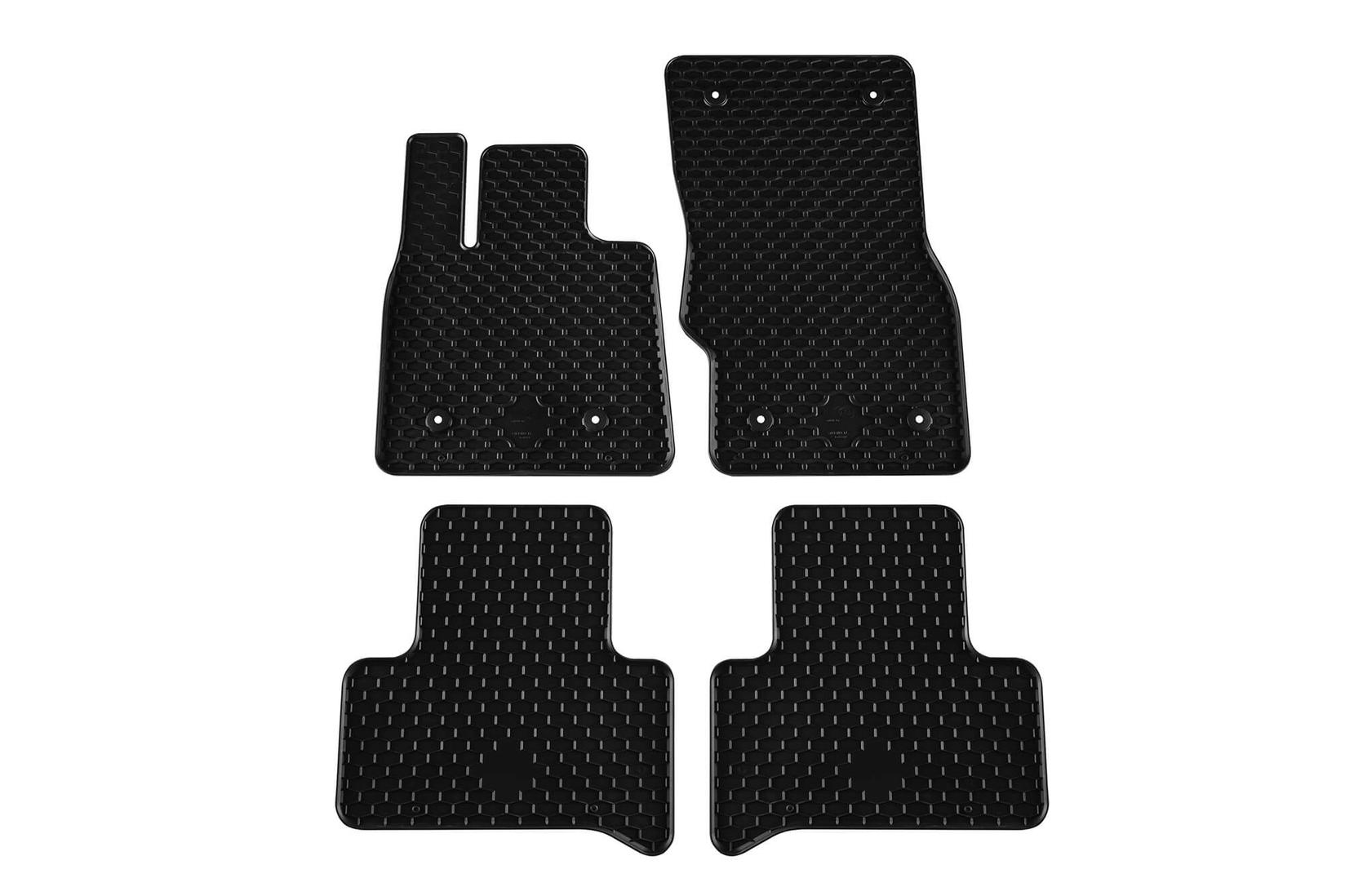 GUMARNY ZUBRI Гумени патосници за Alfa Romeo Stelvio по 2016 година 4 дела црни