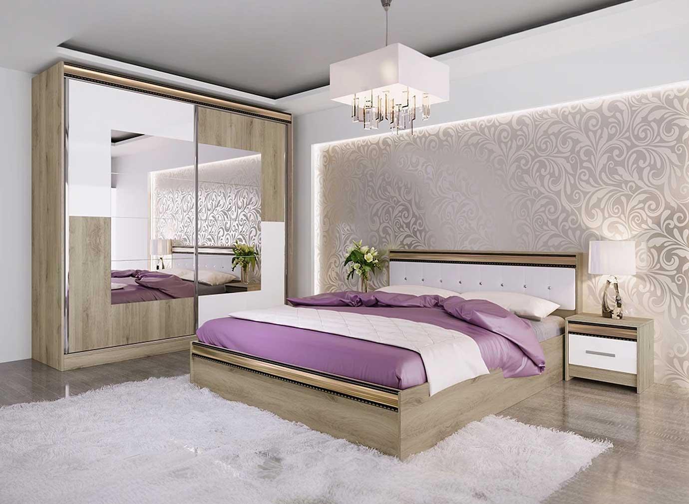 STATUS Спална кватро - сити 7036