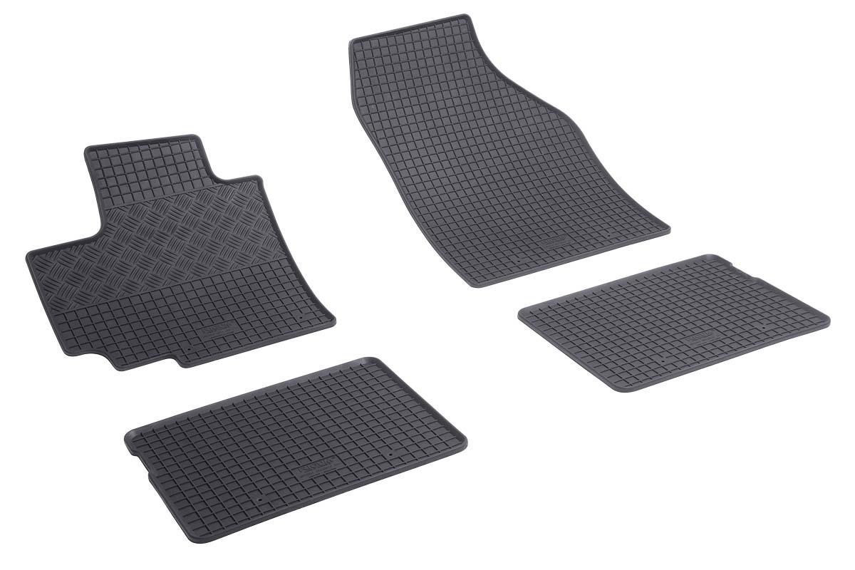 RIGUM Гумени патосници за Suzuki Celerio по 2015 година 4 дела црни