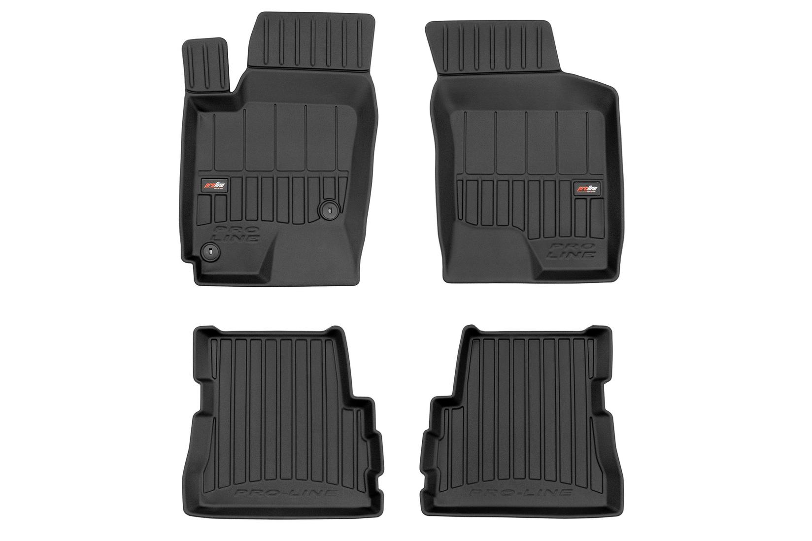 FROGUM 3D Гумени патосници за Hyundai Getz 2002-2011 4 дела црни