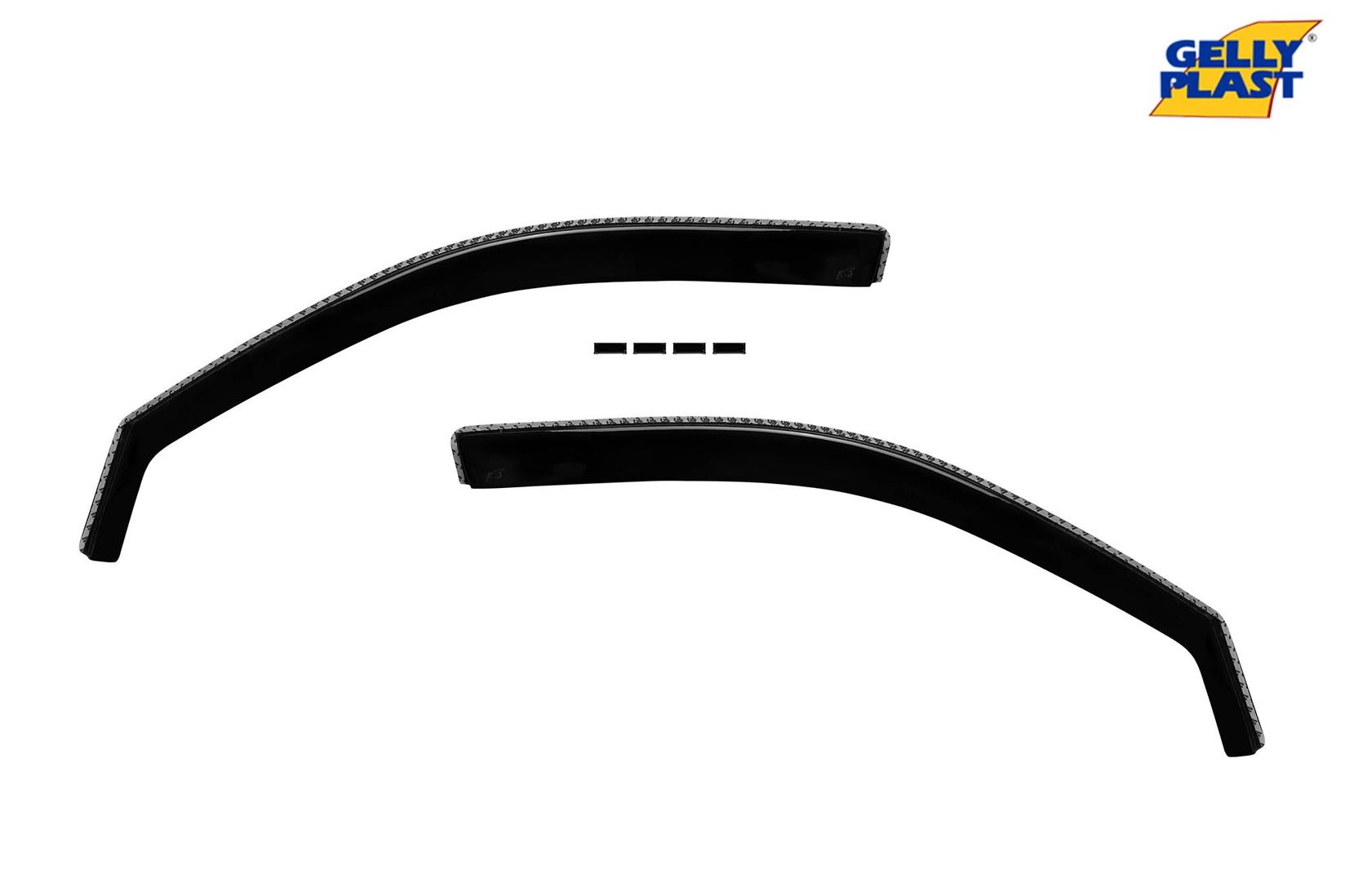 GELLYPLAST Предни ветробрани Gelly Plast за Hyundai Tucson 2005-2010, црни 2 бројки
