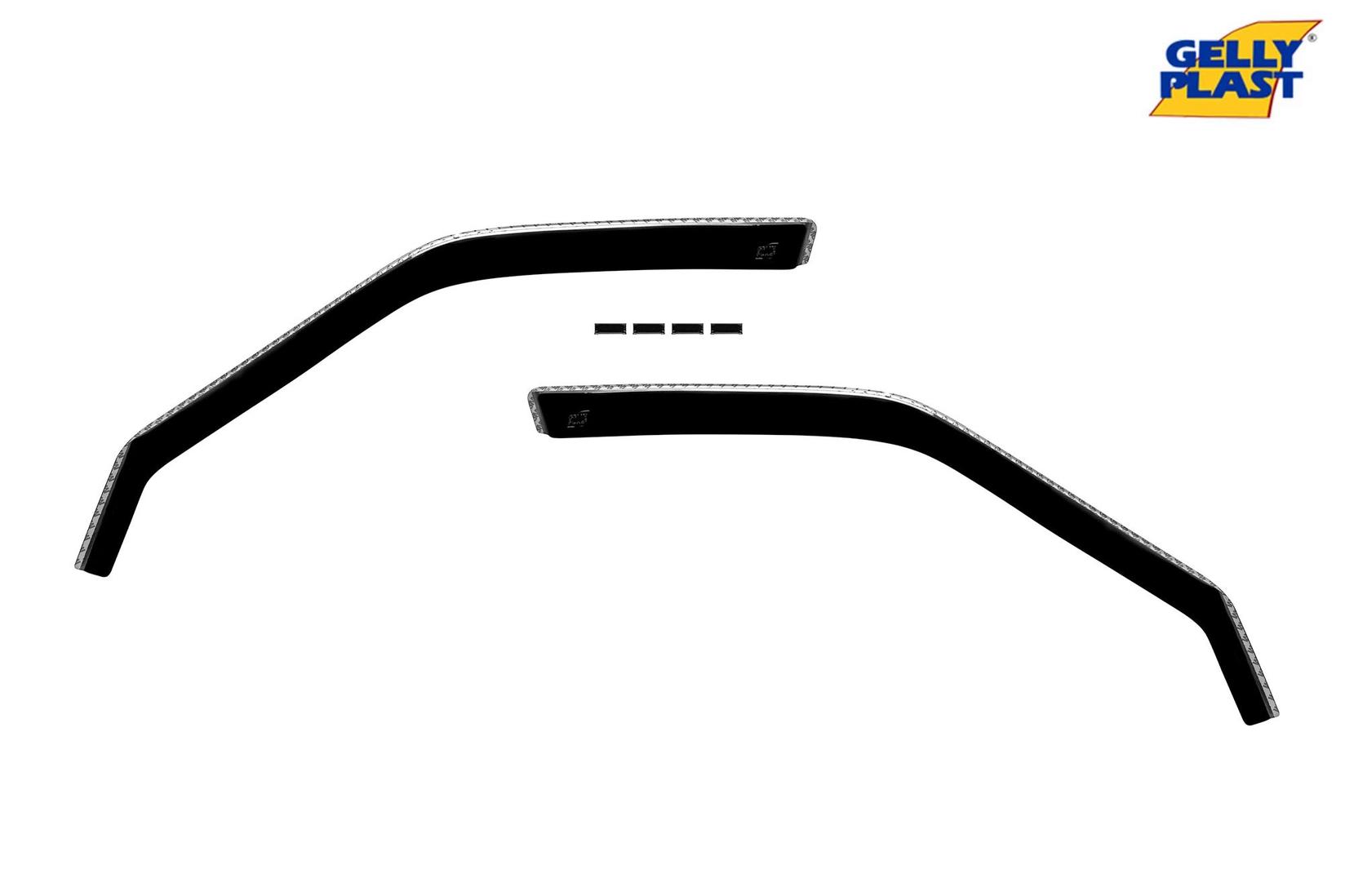 GELLYPLAST Предни ветробрани Gelly Plast за Ford S-Max 2006-2010 со 5 врати, црни 2 бројки