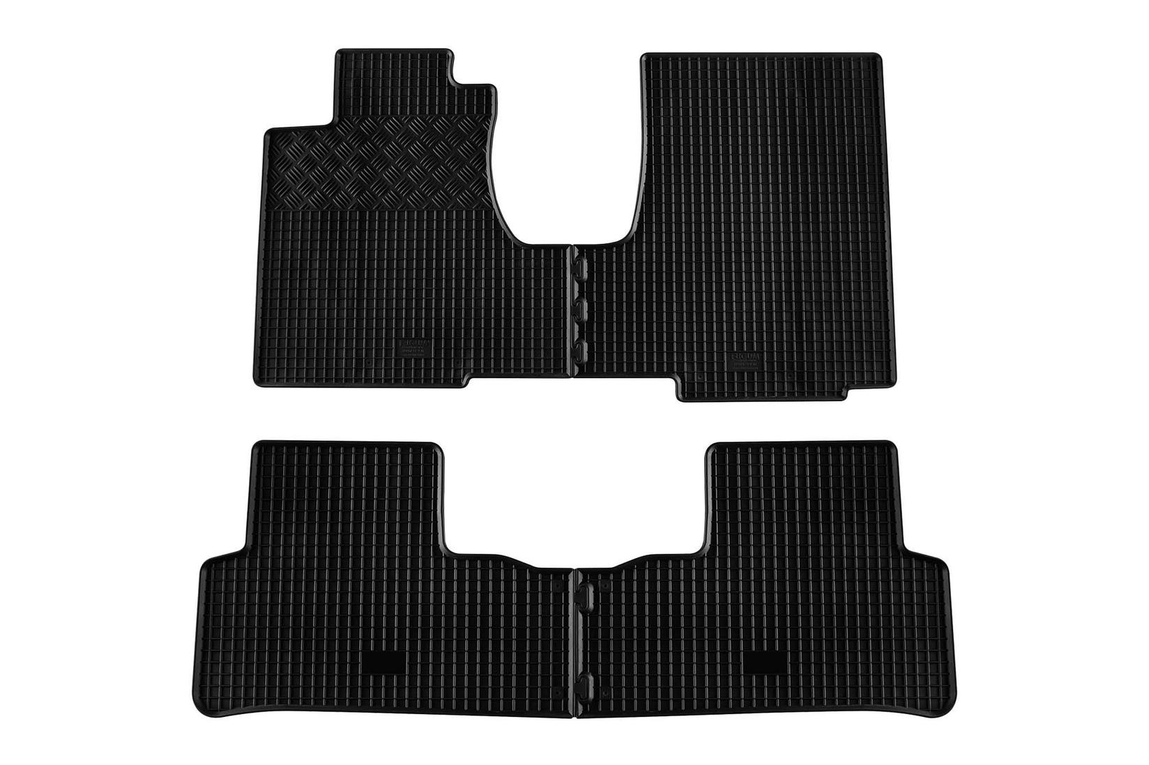 RIGUM Гумени патосници за Honda CR-v 2006-2011 4 дела црни