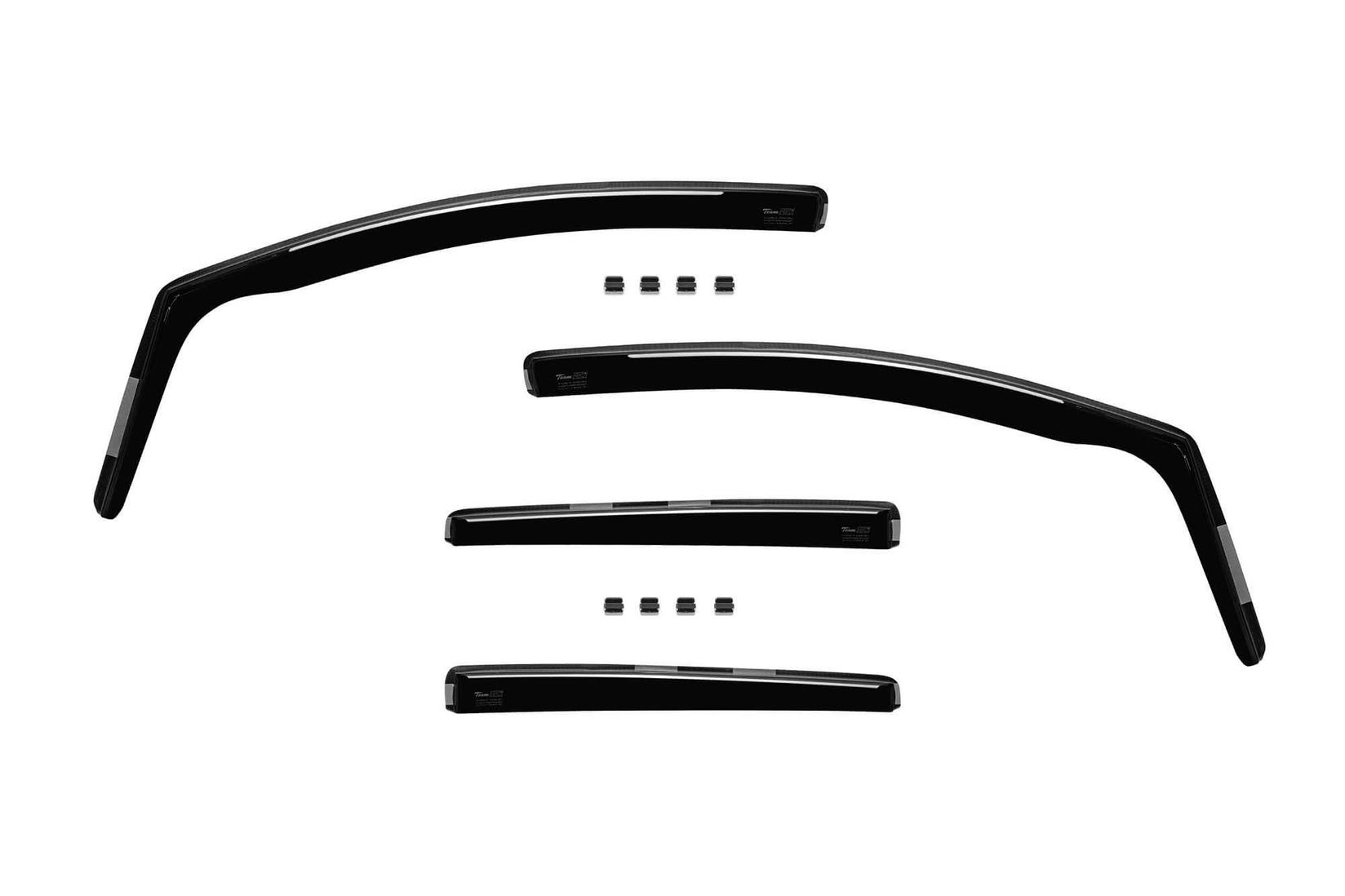 HEKO Комплет ветробрани Heko за Toyota Yaris 5 врати 2005-2011 4 бр.