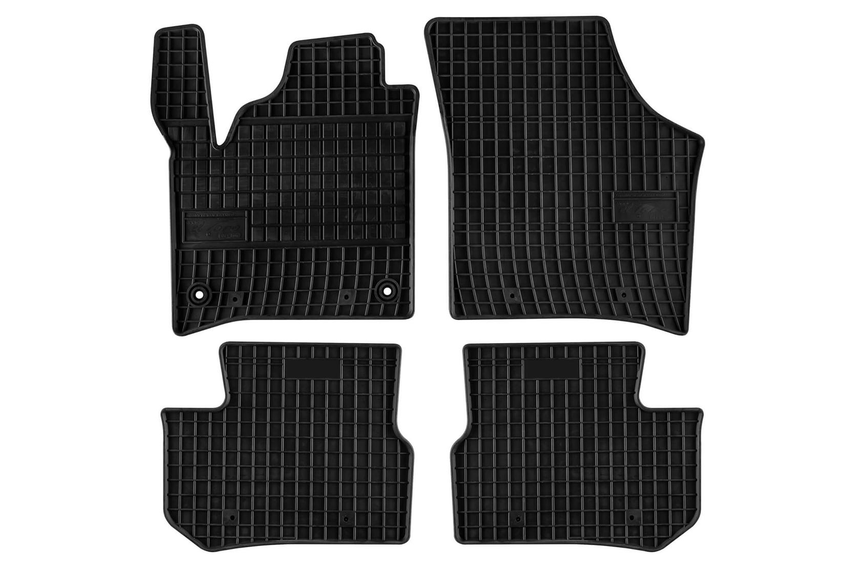 FROGUM Гумени патосници за Skoda Citigo-e 2019-2020 4 дела црни