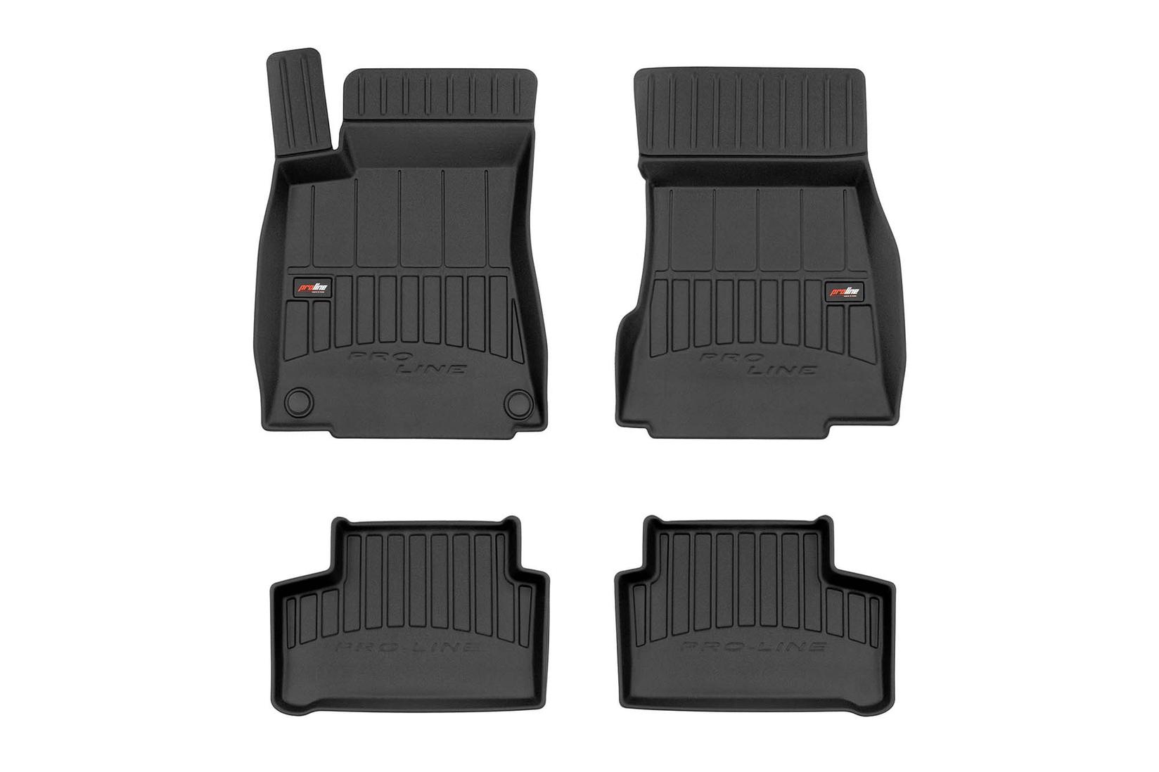 FROGUM 3D Гумени патосници за Mercedes B класа W247 CLA C118 по 2016 година GLA H247 по 2020 година 4 дела црни