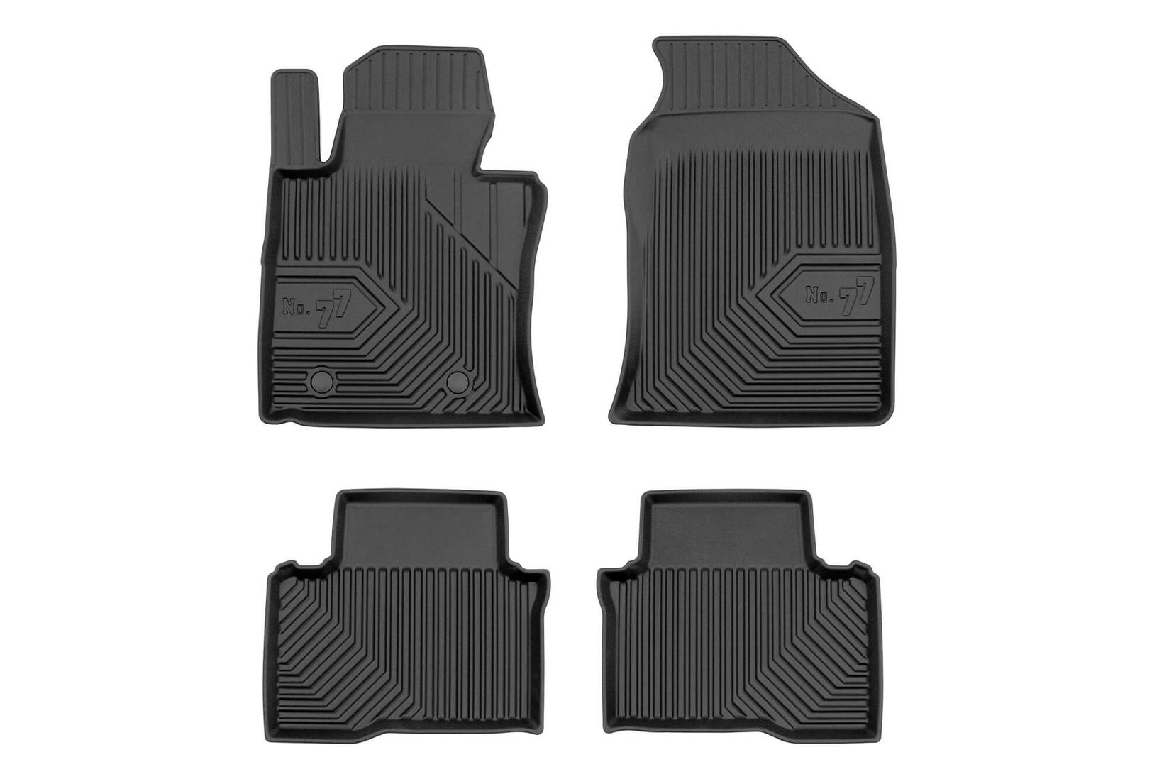 FROGUM 2.5D Гумени патосници модел 77 за Ssangyong Tivoli по 2015 година 3 дела црни