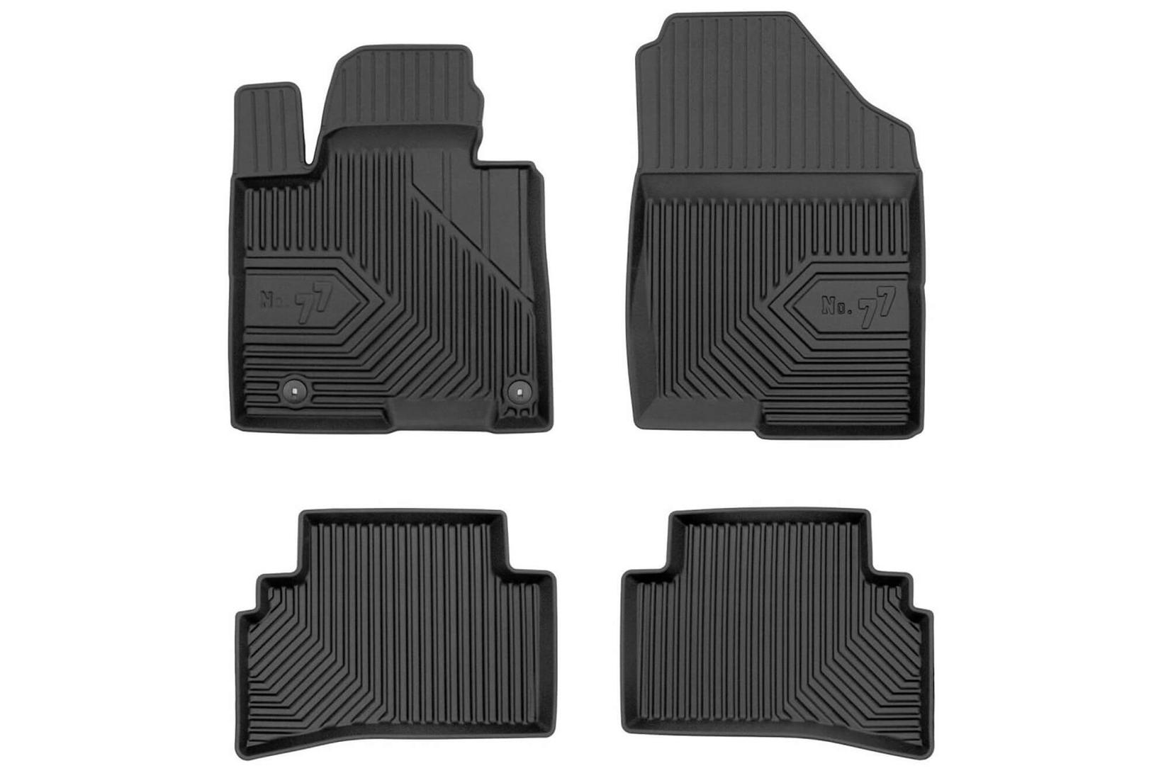 FROGUM 2.5D Гумени патосници модел 77 за Hyundai Tucson по 2020 година 4 дела црни