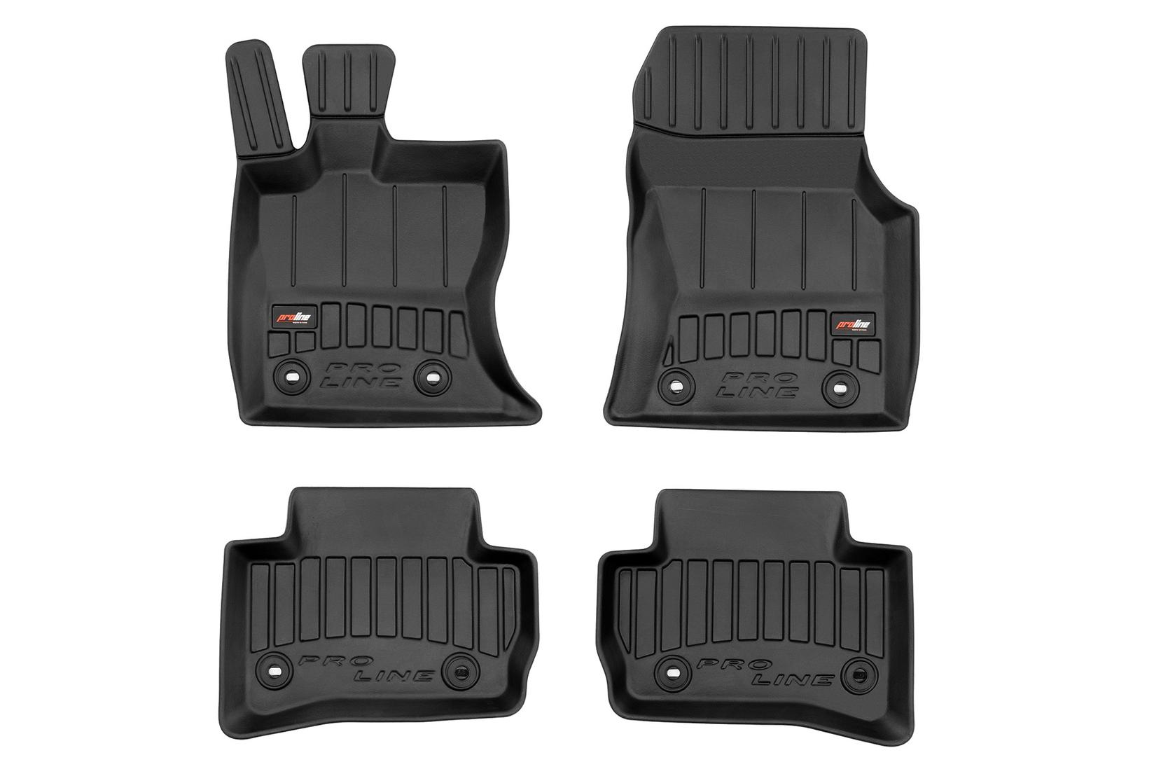 FROGUM 3D Гумени патосници за Jaguar F-pace по 2016 година 4 дела црни