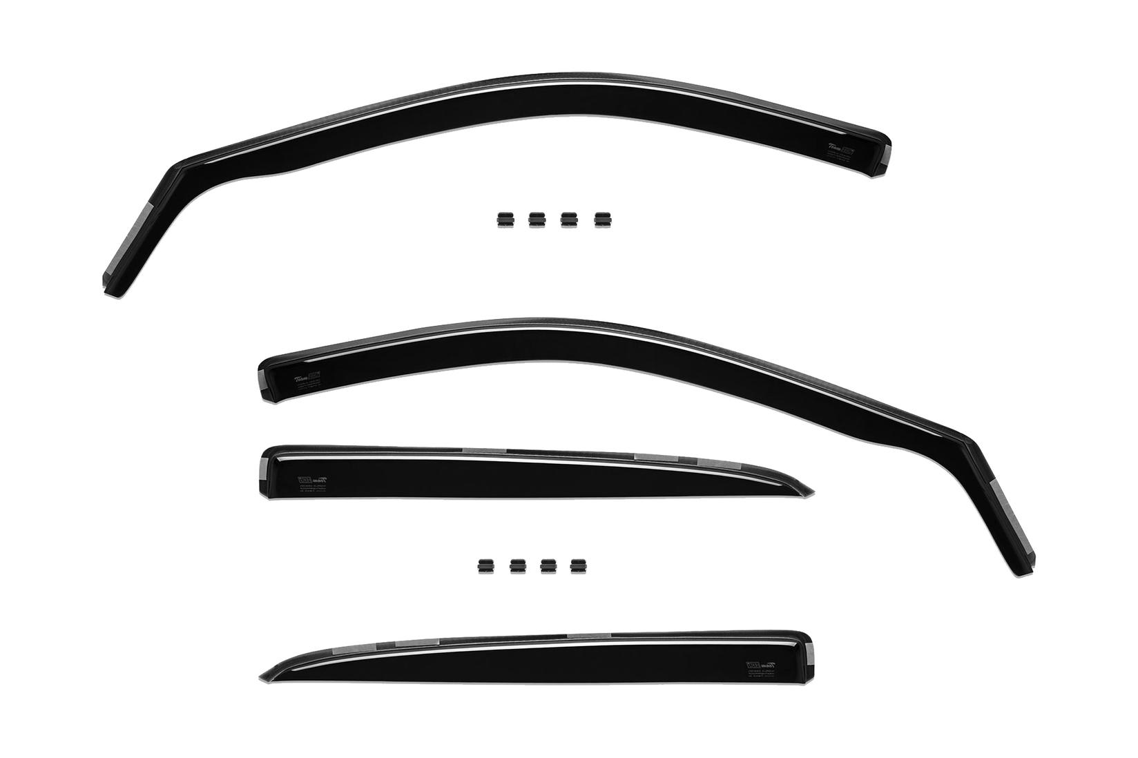 HEKO Комплет ветробрани Heko за Kia Sportage II 5 врати 2004-2010 4 бр.