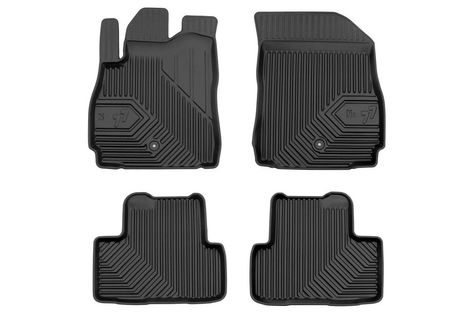 FROGUM 2.5D Гумени патосници модел 77 за Chevrolet Orlando 2010-2018 4 дела црни