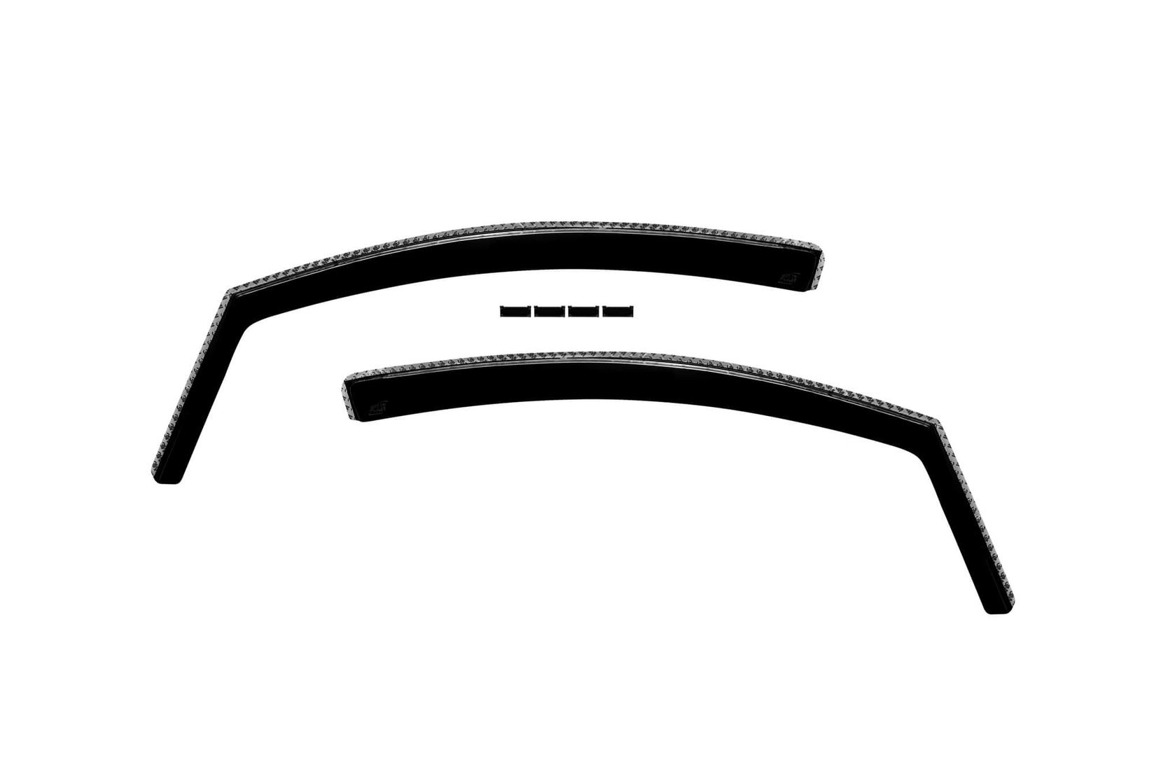 GELLYPLAST Предни ветробрани Gelly Plast за Peugeot 207 2006-2014 со 3 врати, црни 2 бројки