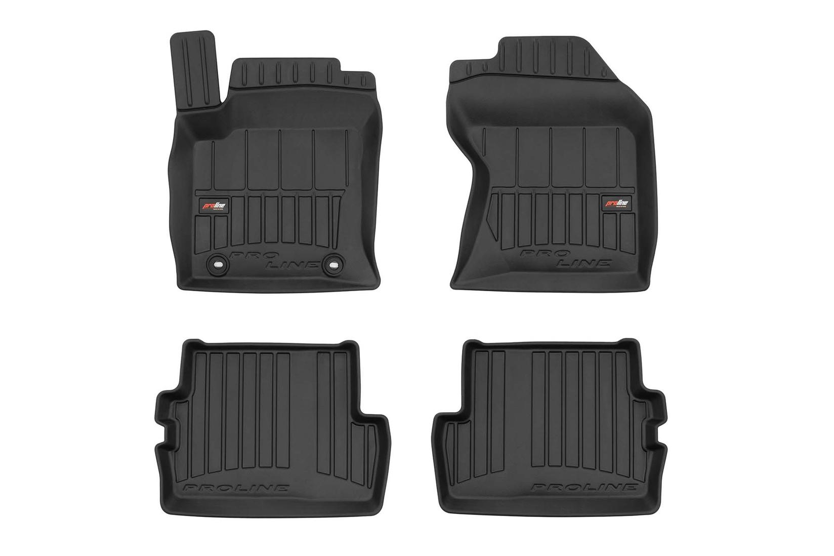 FROGUM 3D Гумени патосници за Ford Focus 2004-2011 4 дела црни