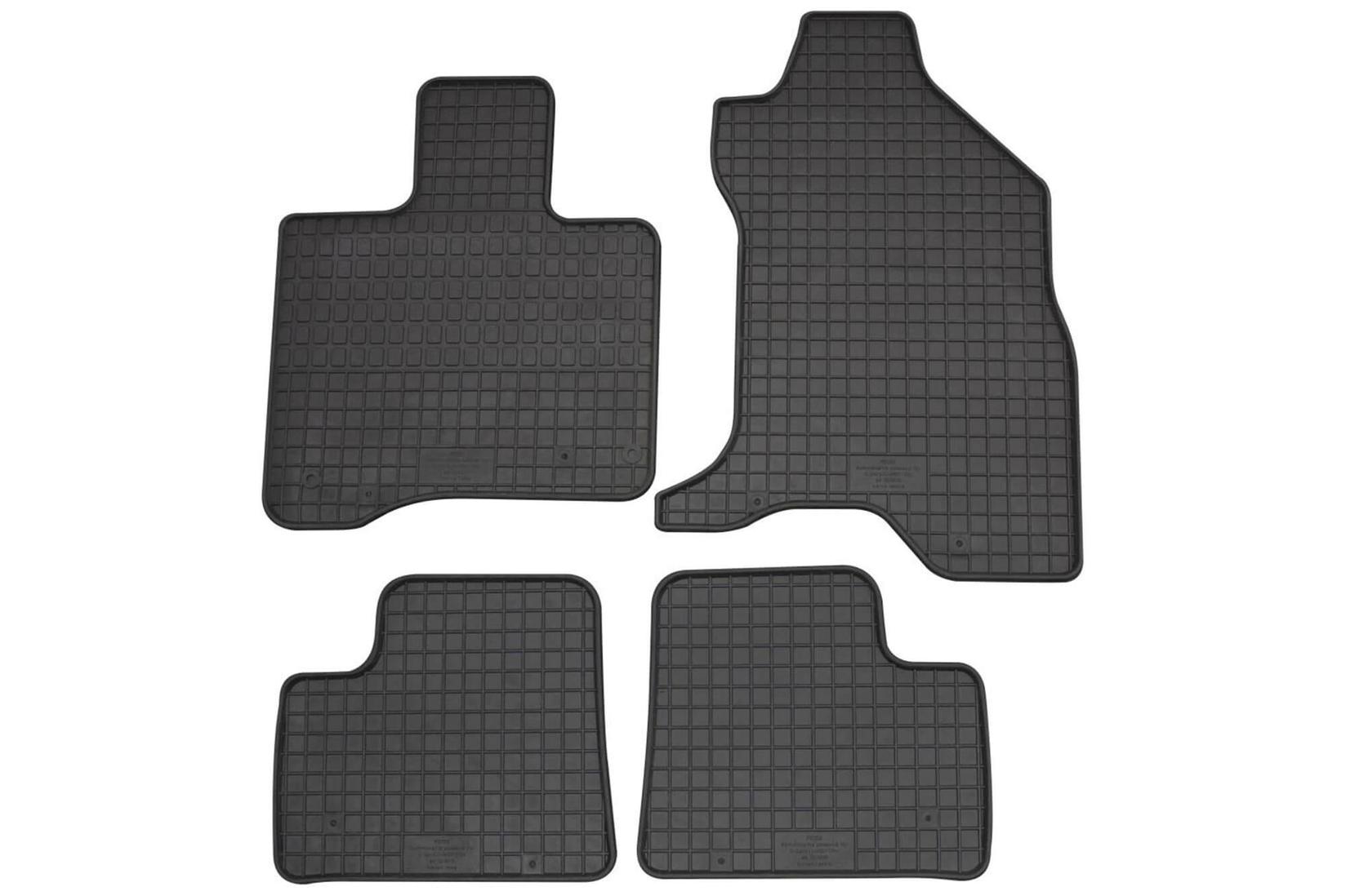 PETEX Гумени патосници за Citroen C-zero Peugeot ION 2010-2020 4 дела црни