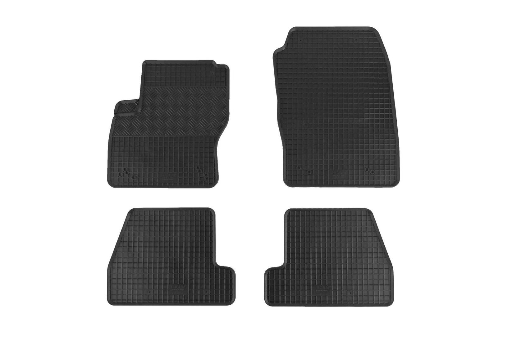 RIGUM Гумени патосници за Ford Focus 2011-2018 4 дела црни